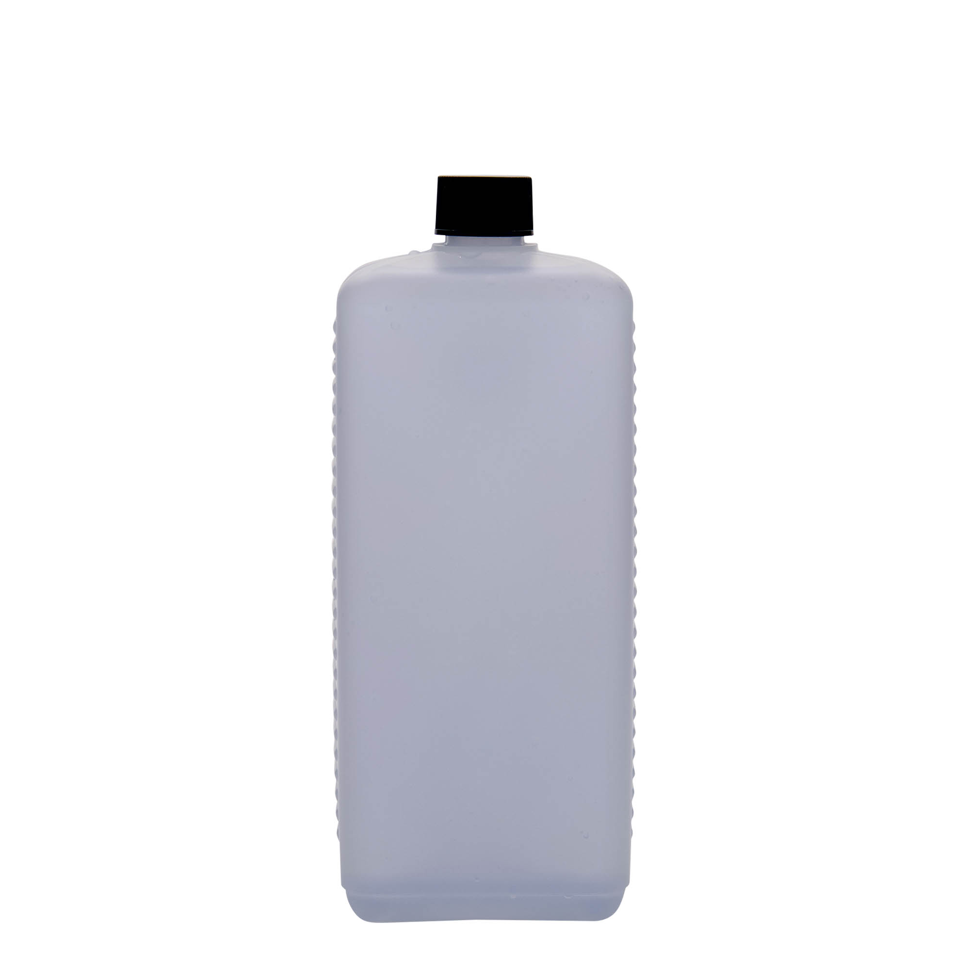 1.000 ml kanistrinė butelis, stačiakampis, HDPE plastikas, natūrali spalva, anga: DIN 25 EPE 1.000 ml kanistrinė butelis, stačiakampis, HDPE plastikas, natūrali spalva, anga: DIN 25 EPE