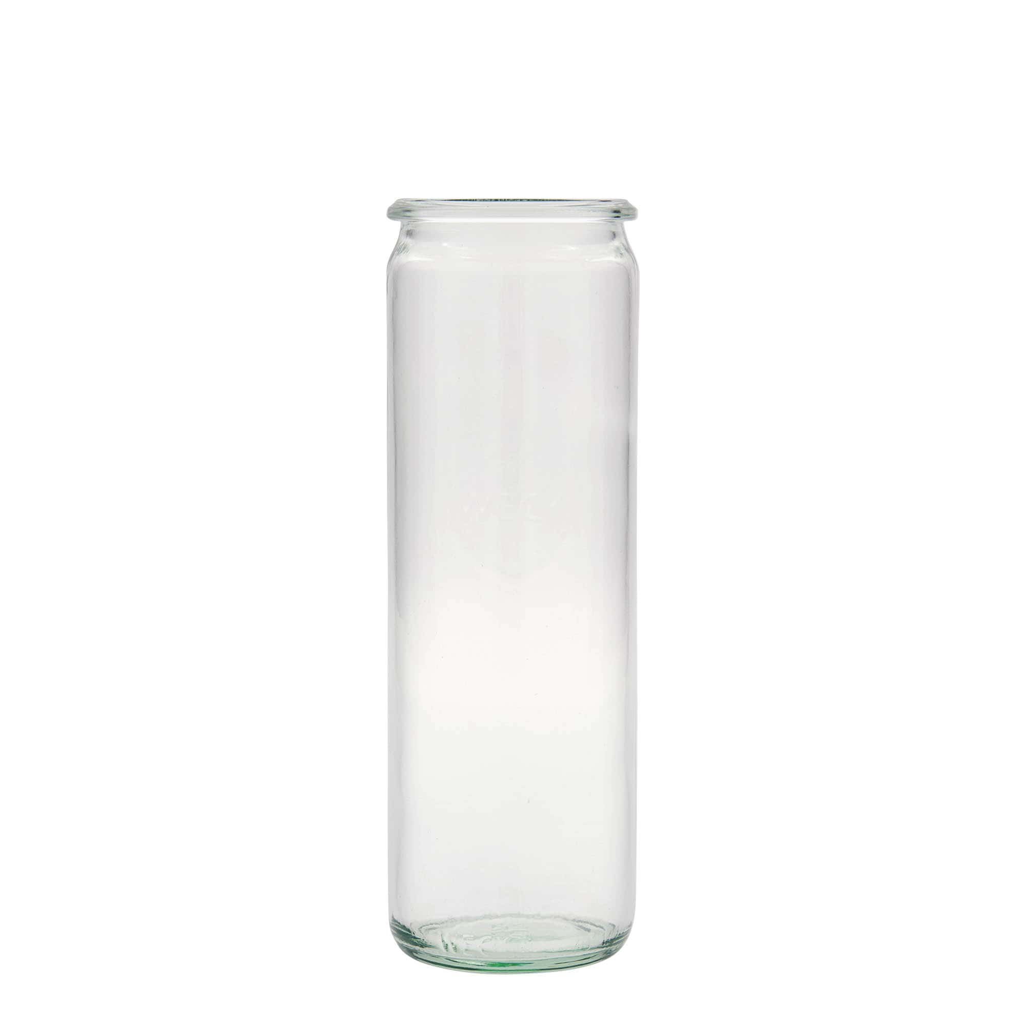 600 ml WECK cilindro formos stiklainis, anga: apvalus kraštelis