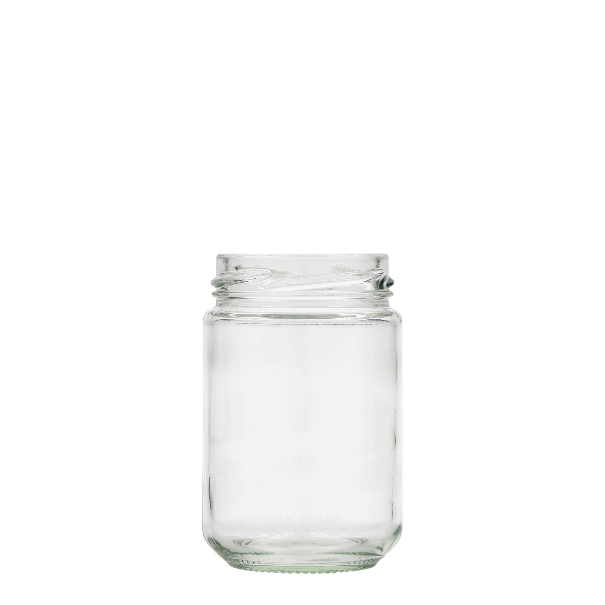 156 ml aukštas apvalus stiklas, anga: Twist-Off (TO 53)