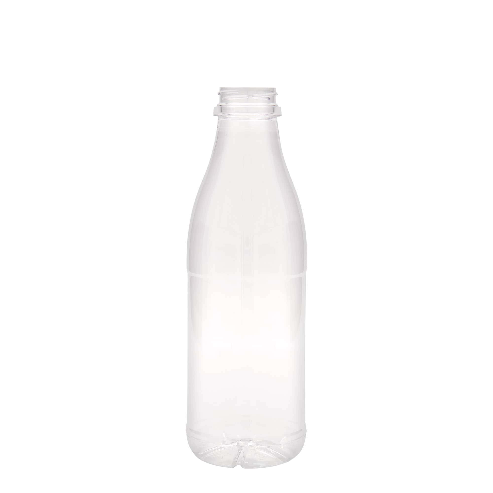 750 ml PET butelis „Pienas ir sultys“, plastikas, kaklelio skersmuo: 38 mm