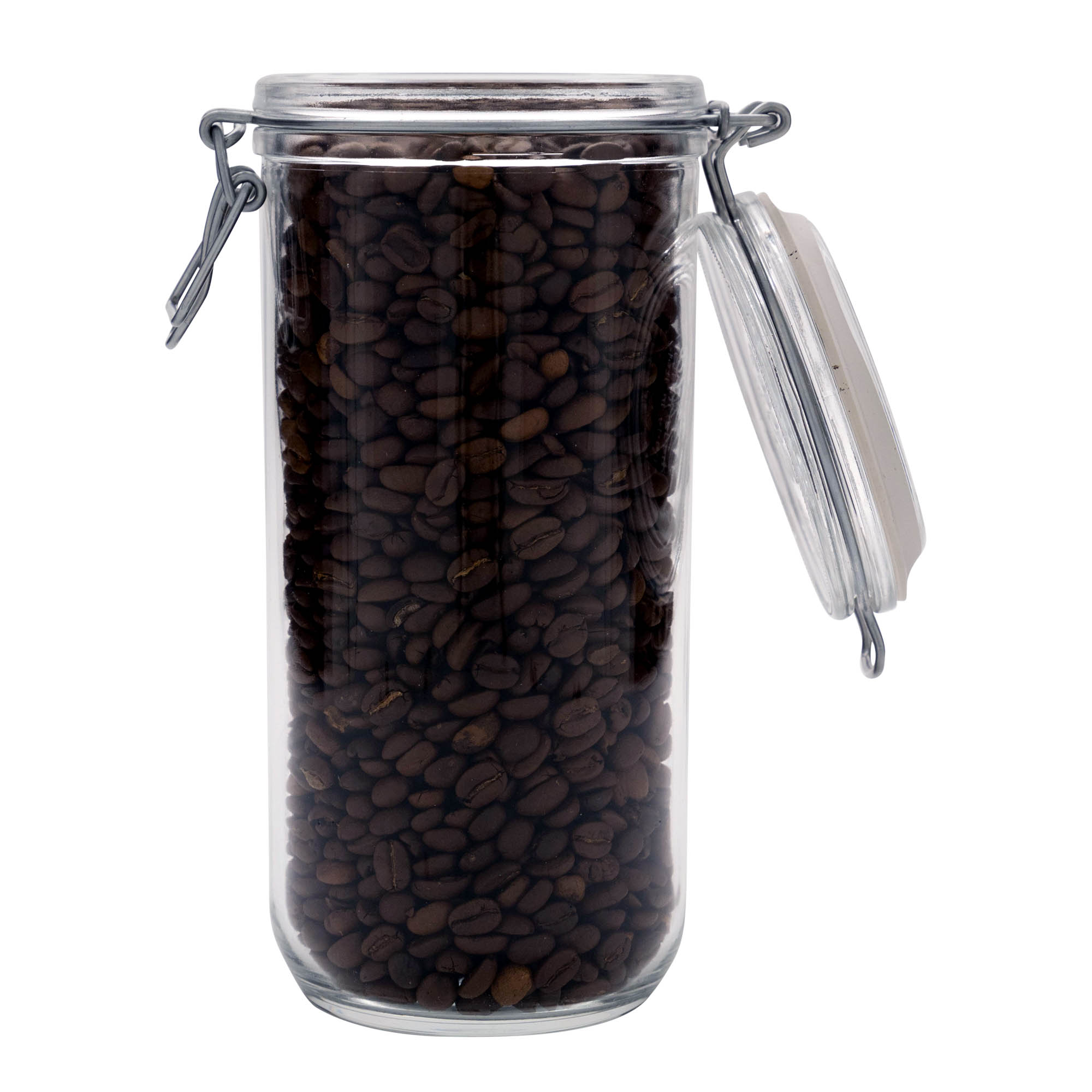 1.000 ml vielos užsegimo stiklainis „Fido“, anga: vielos užsegimas