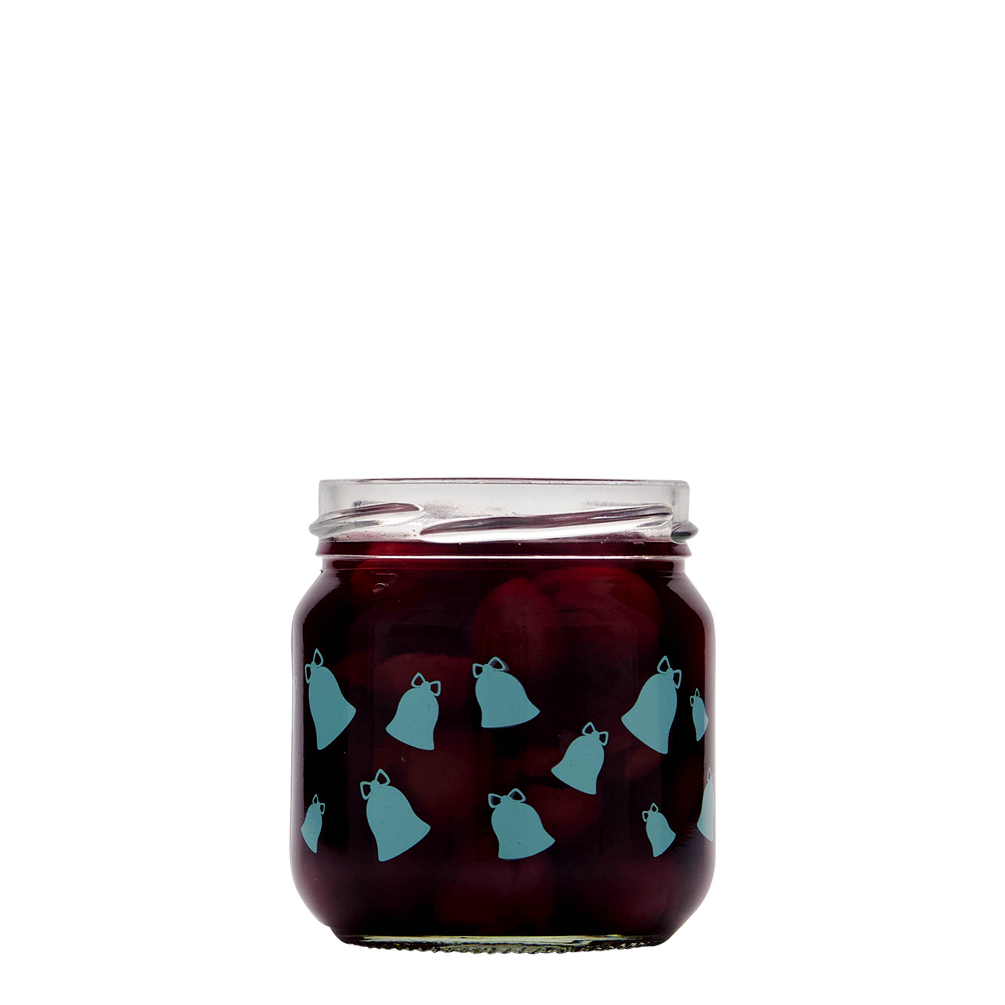 212 ml apvalus stiklas, motyvas: varpelis, burna: sukama (TO 66)