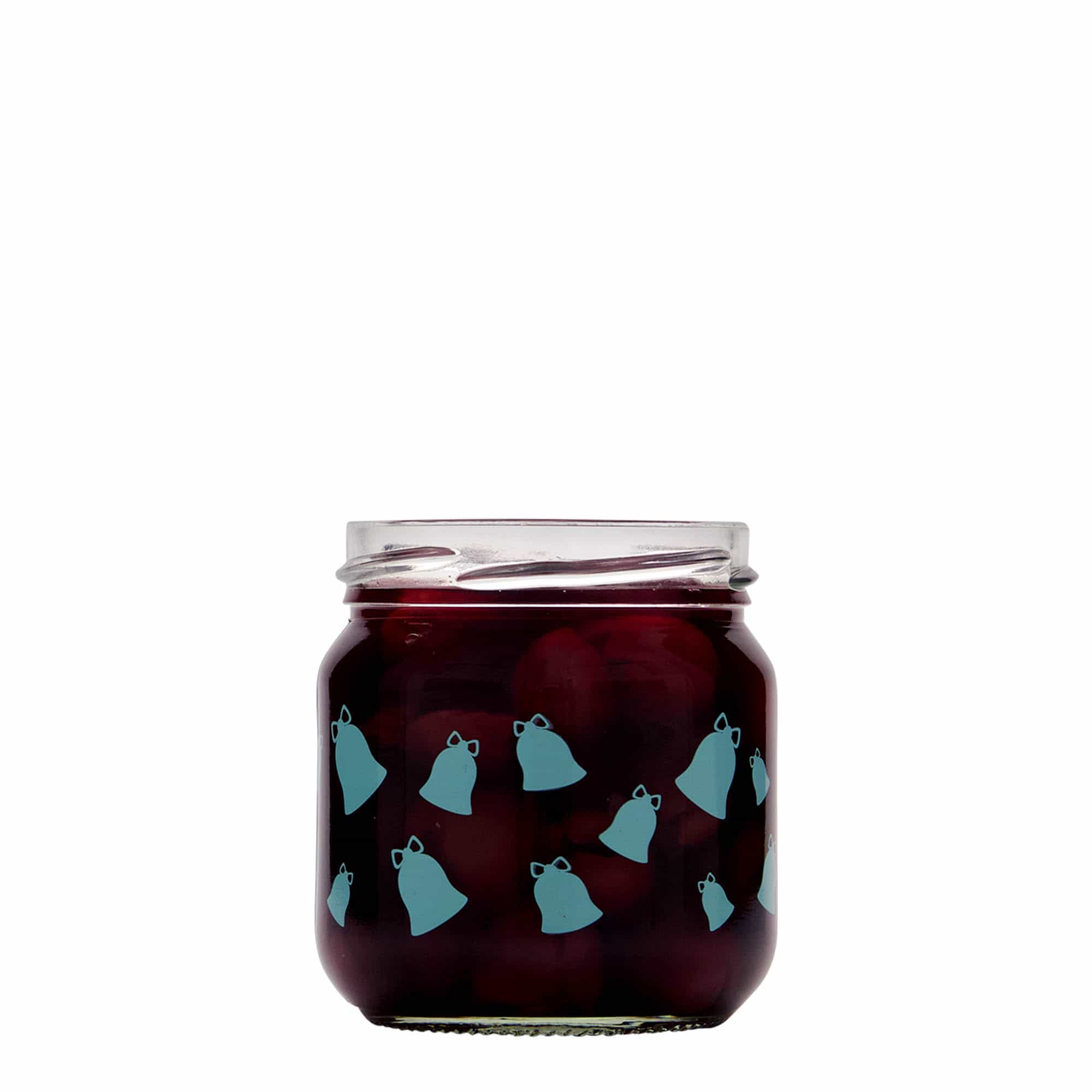 212 ml apvalus stiklas, motyvas: varpelis, burna: sukama (TO 66)