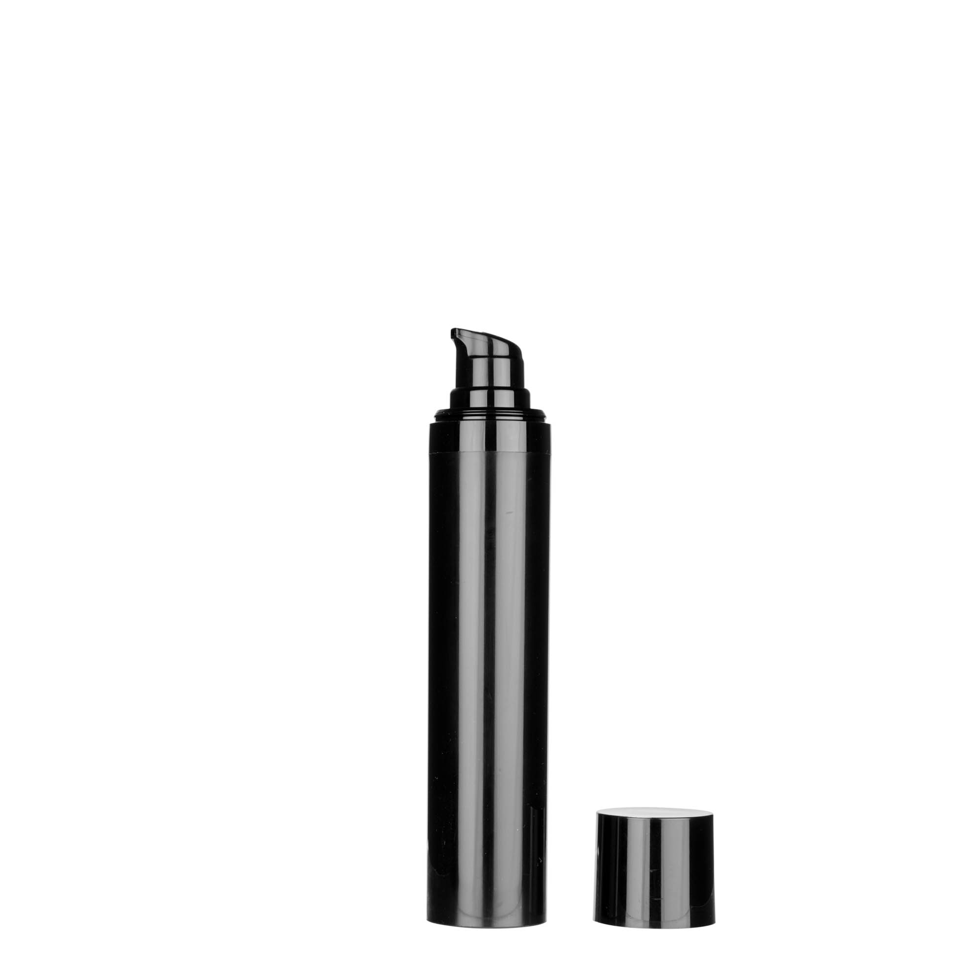 50 ml beoro dozatorius „Micro“, PP plastikas, juodas
