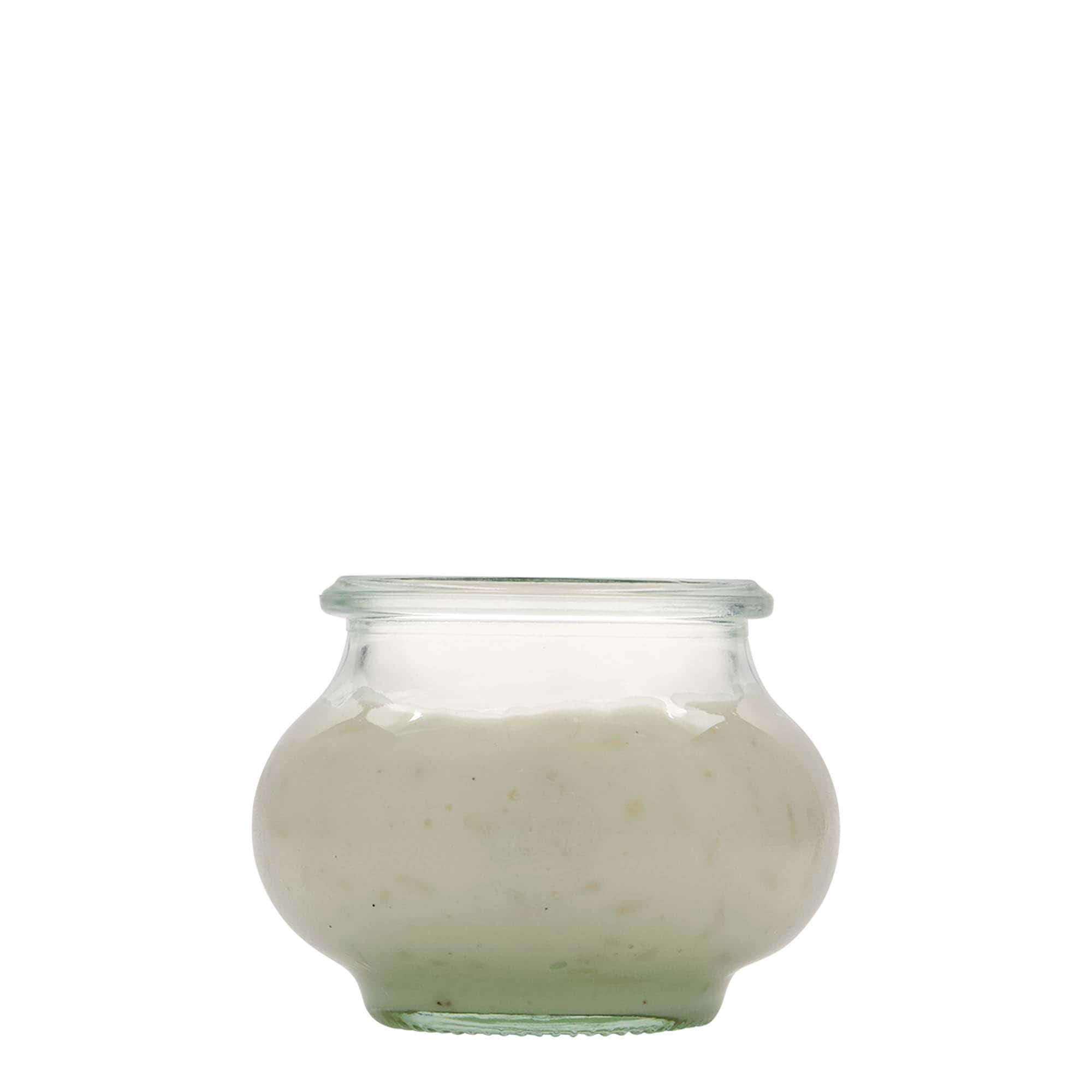 220 ml WECK papuošimo stiklainis, anga: apvalus kraštas 220 ml WECK papuošimo stiklainis, anga: apvalus kraštas