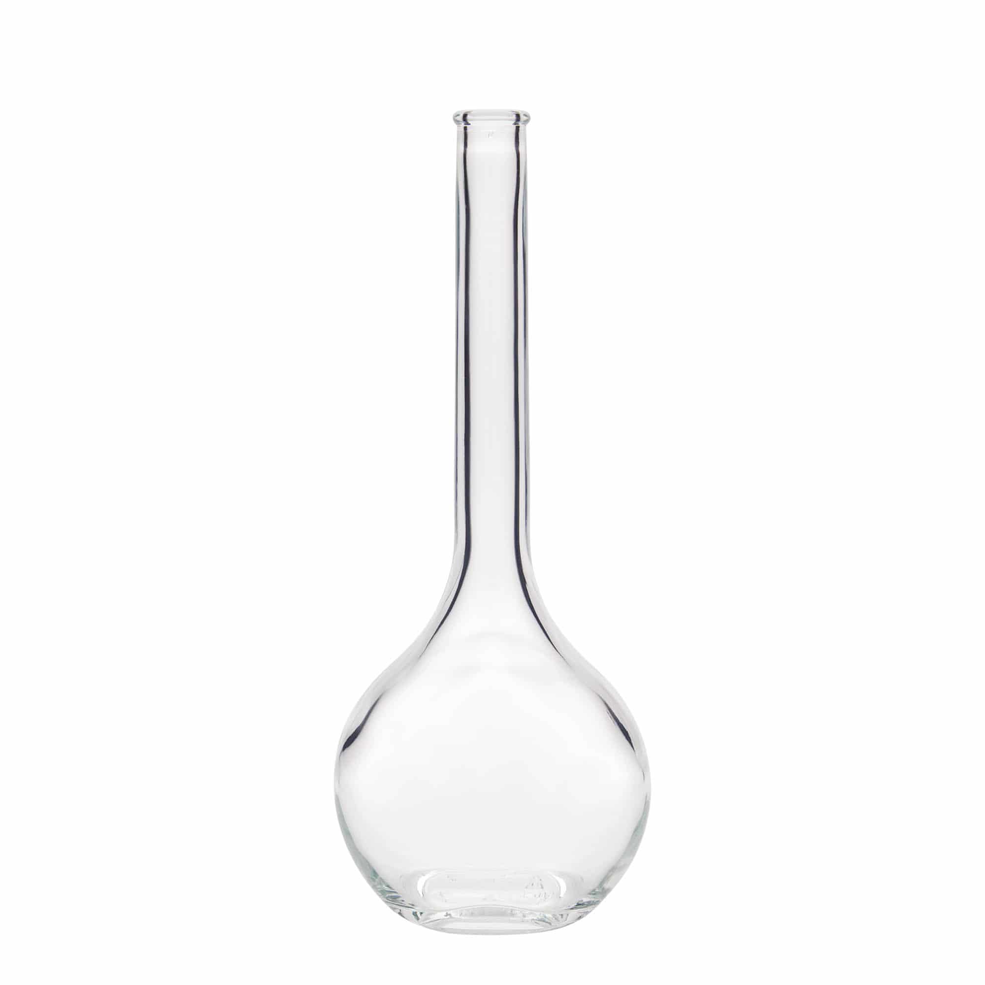 500 ml stiklinis butelis „Contessa“, ovalus, anga: kamštis