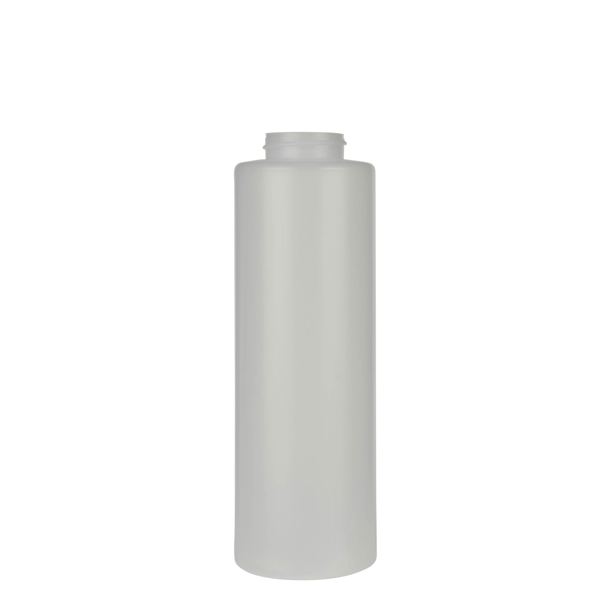 500 ml padažo buteliukas, LDPE plastikas, natūralios spalvos, burnos dydis: 38/400