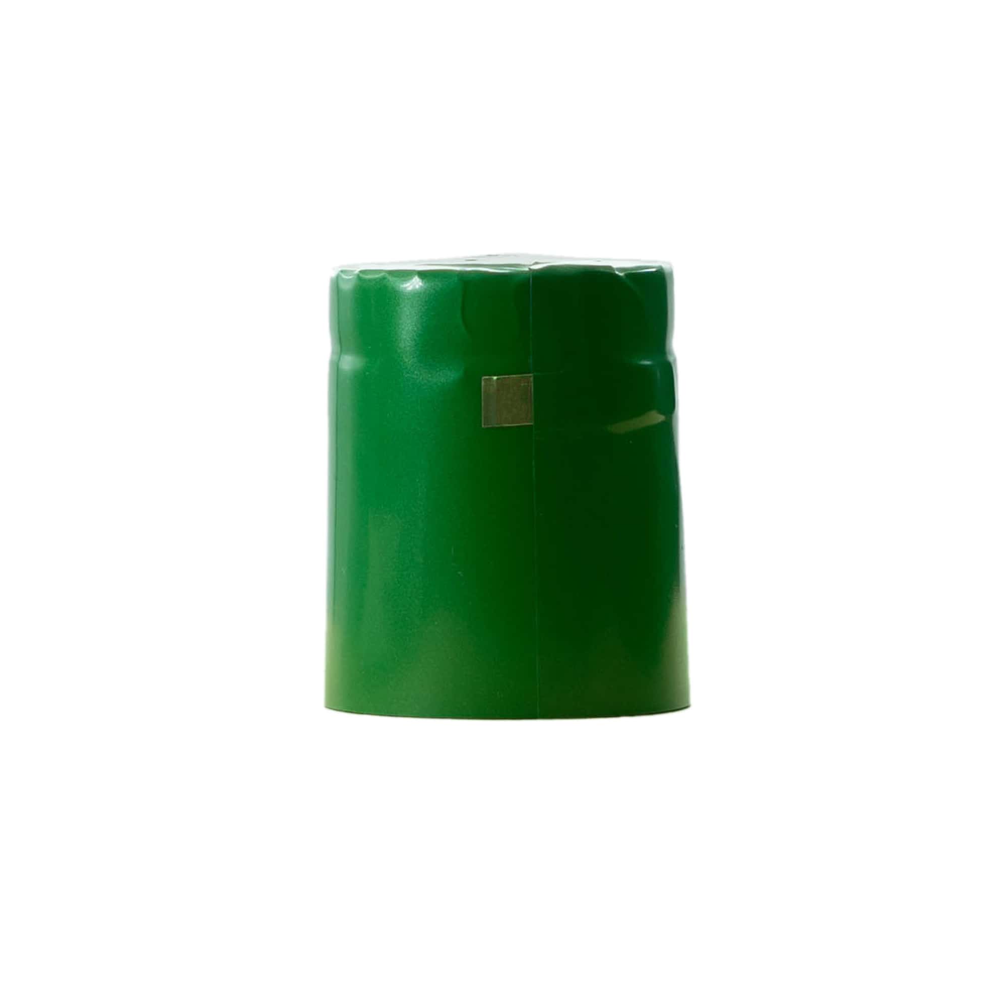 Susitraukianti kapsulė 32x41, PVC plastikas, žalia