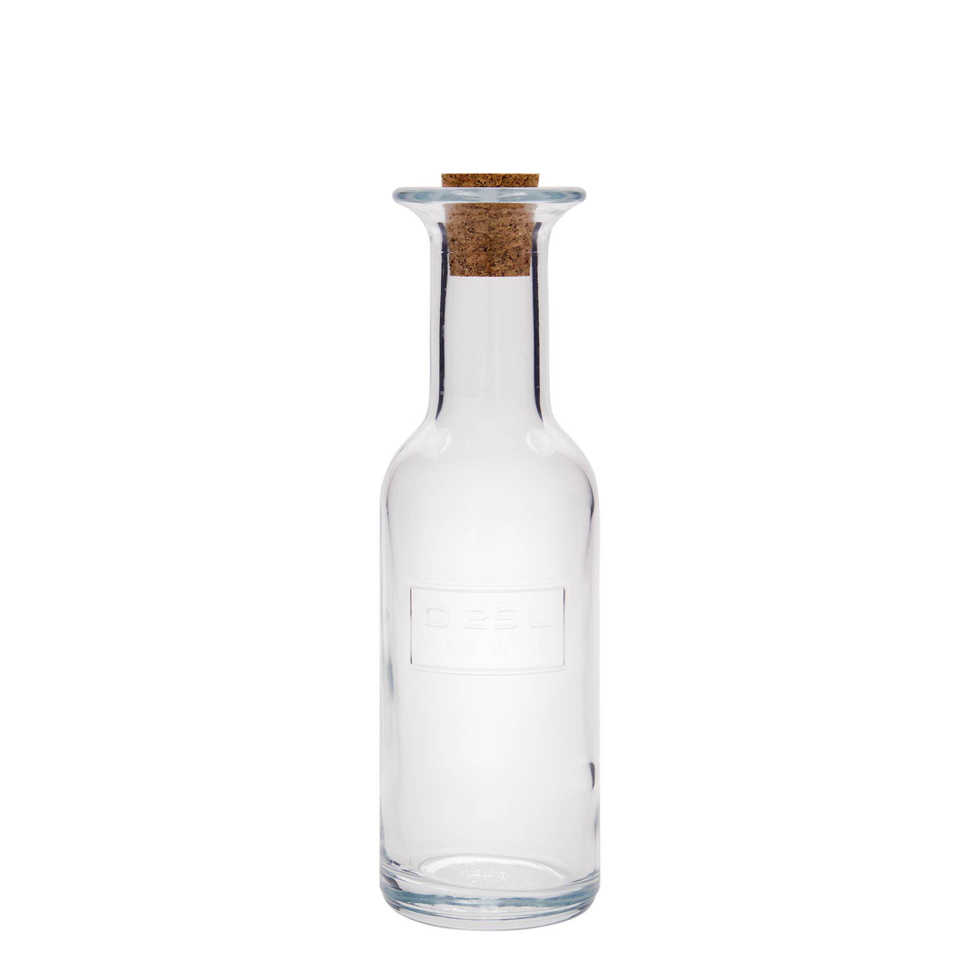 250 ml stiklinis butelis „Optima Fine Wine“, kamštis: kamštis 250 ml stiklinis butelis „Optima Fine Wine“, kamštis: kamštis