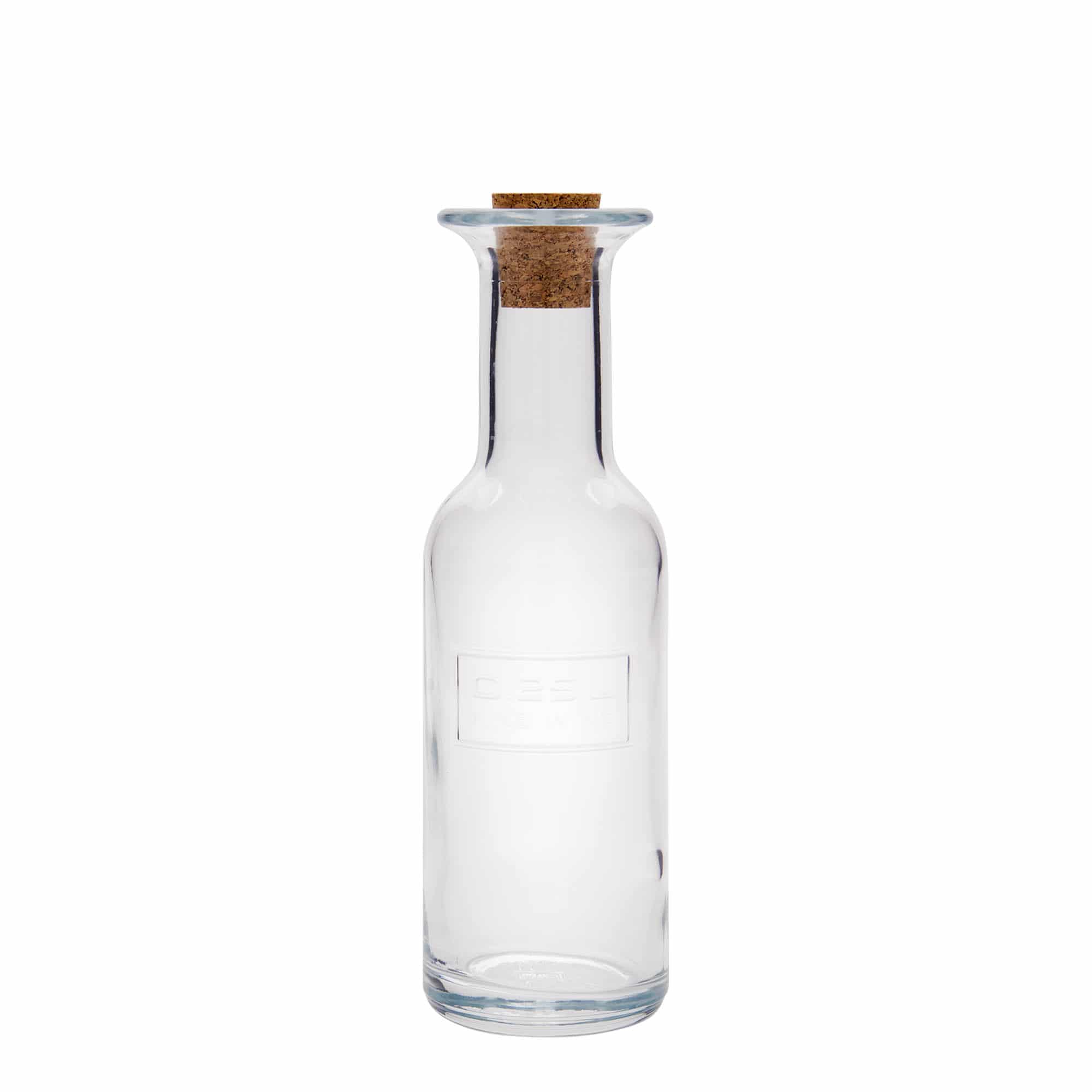 250 ml stiklinis butelis „Optima Fine Wine“, kamštis: kamštis