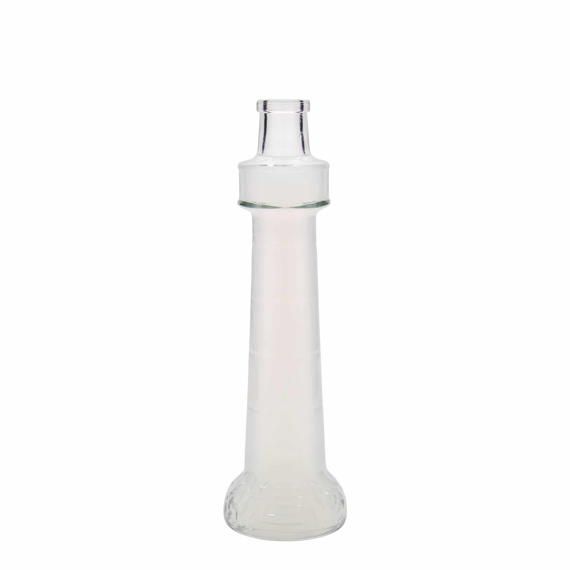 200 ml stiklinis buteliukas „Leuchtturm“, anga: kamštis