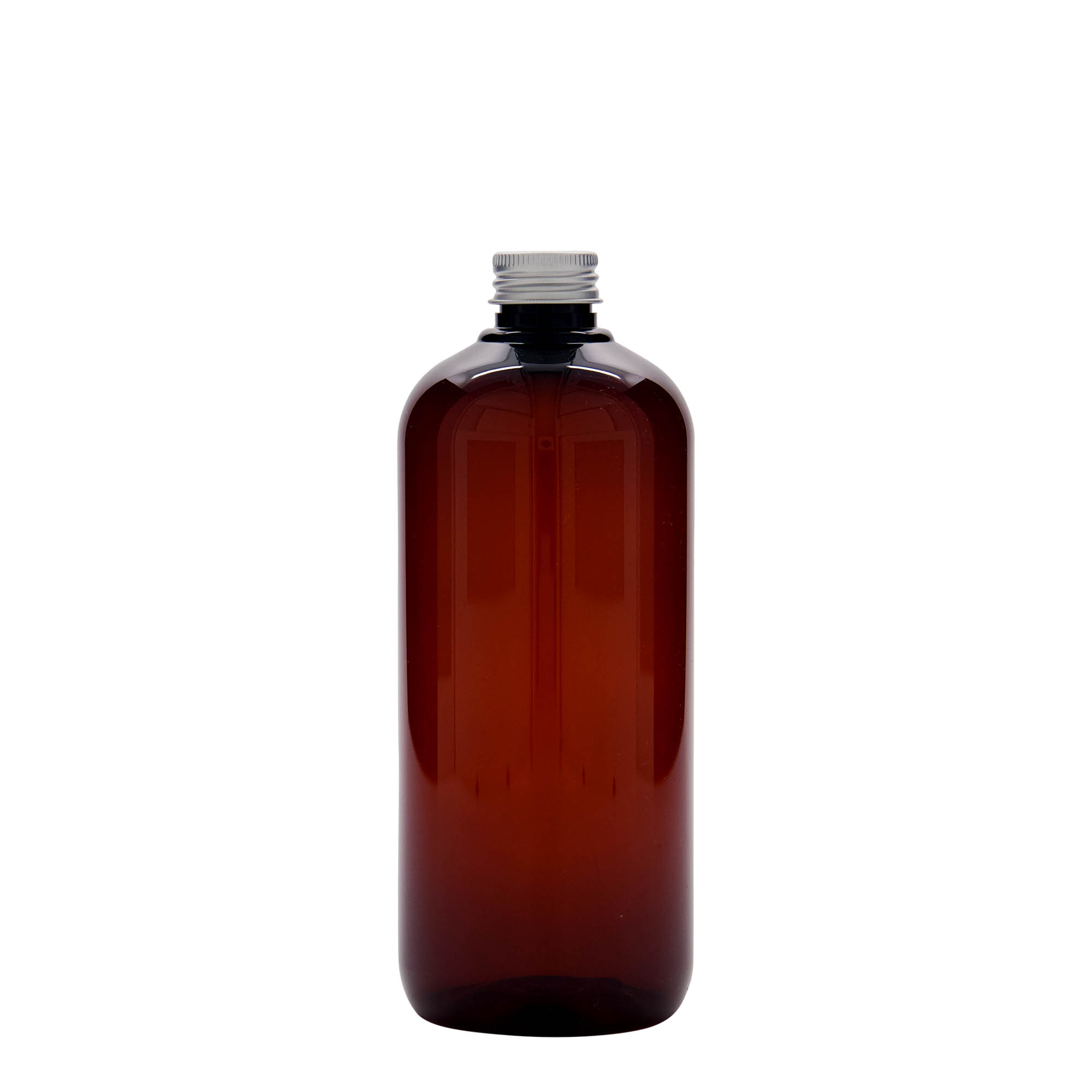 500 ml perdirbto plastiko butelis „Victor's Best“, PCR, rudas, anga: 24/410 500 ml perdirbto plastiko butelis „Victor's Best“, PCR, rudas, anga: 24/410