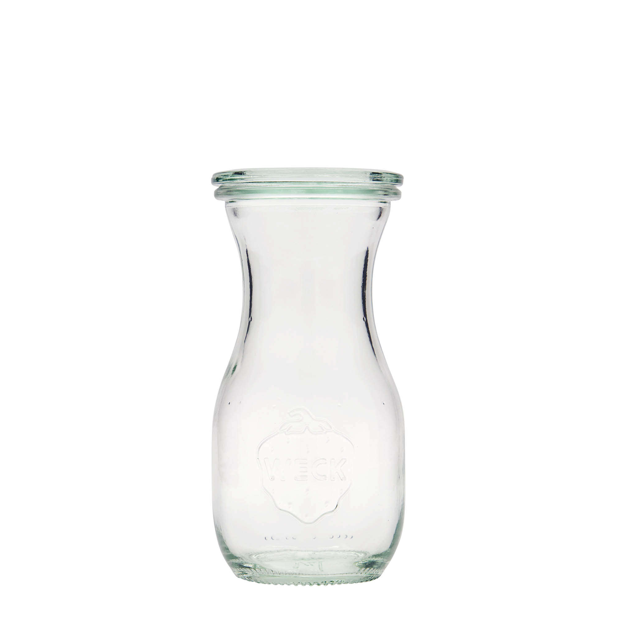 250 ml WECK sultų butelis, anga: apvali kraštinė 250 ml WECK sultų butelis, anga: apvali kraštinė