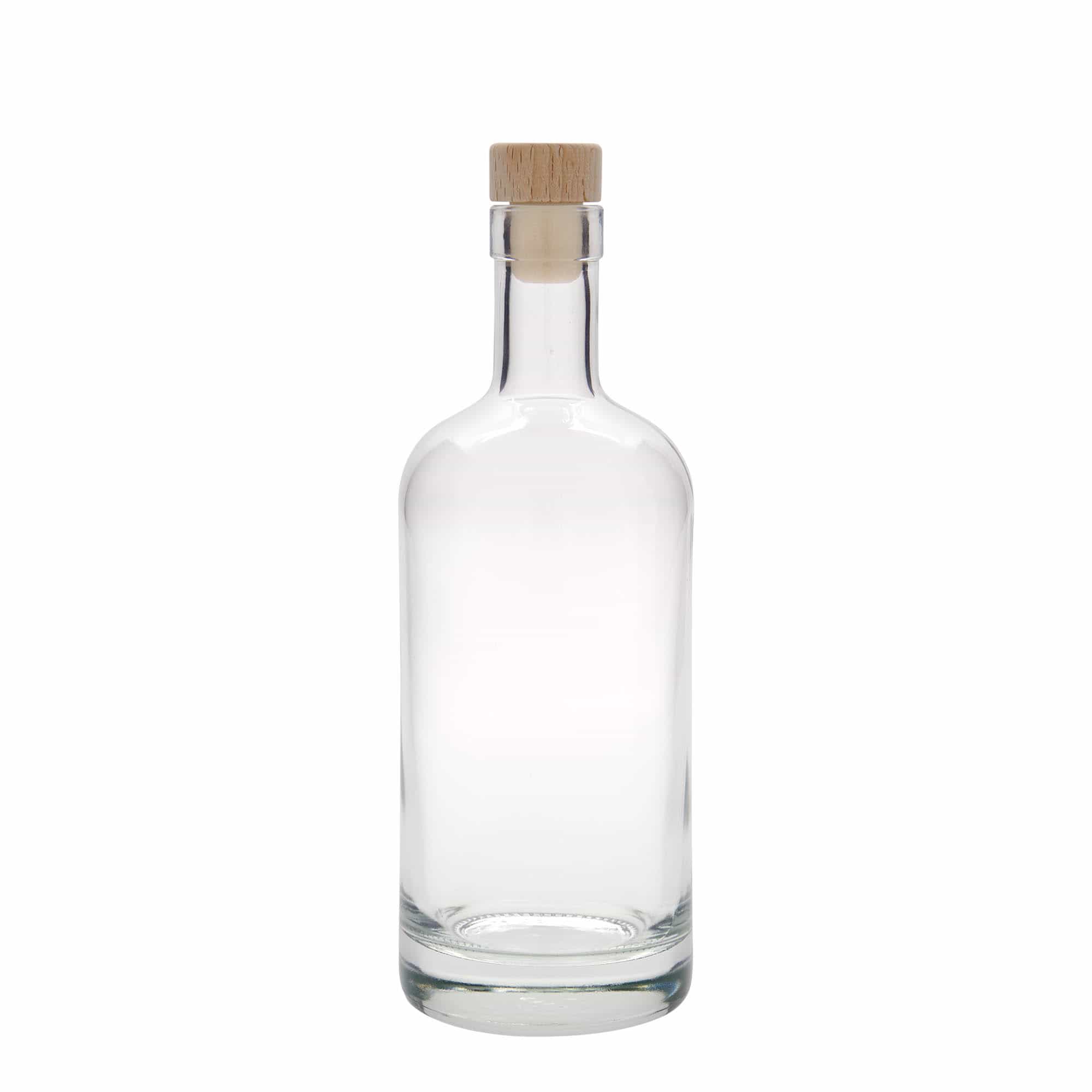 500 ml stiklinis butelis „Linea Uno“, anga: kamštis