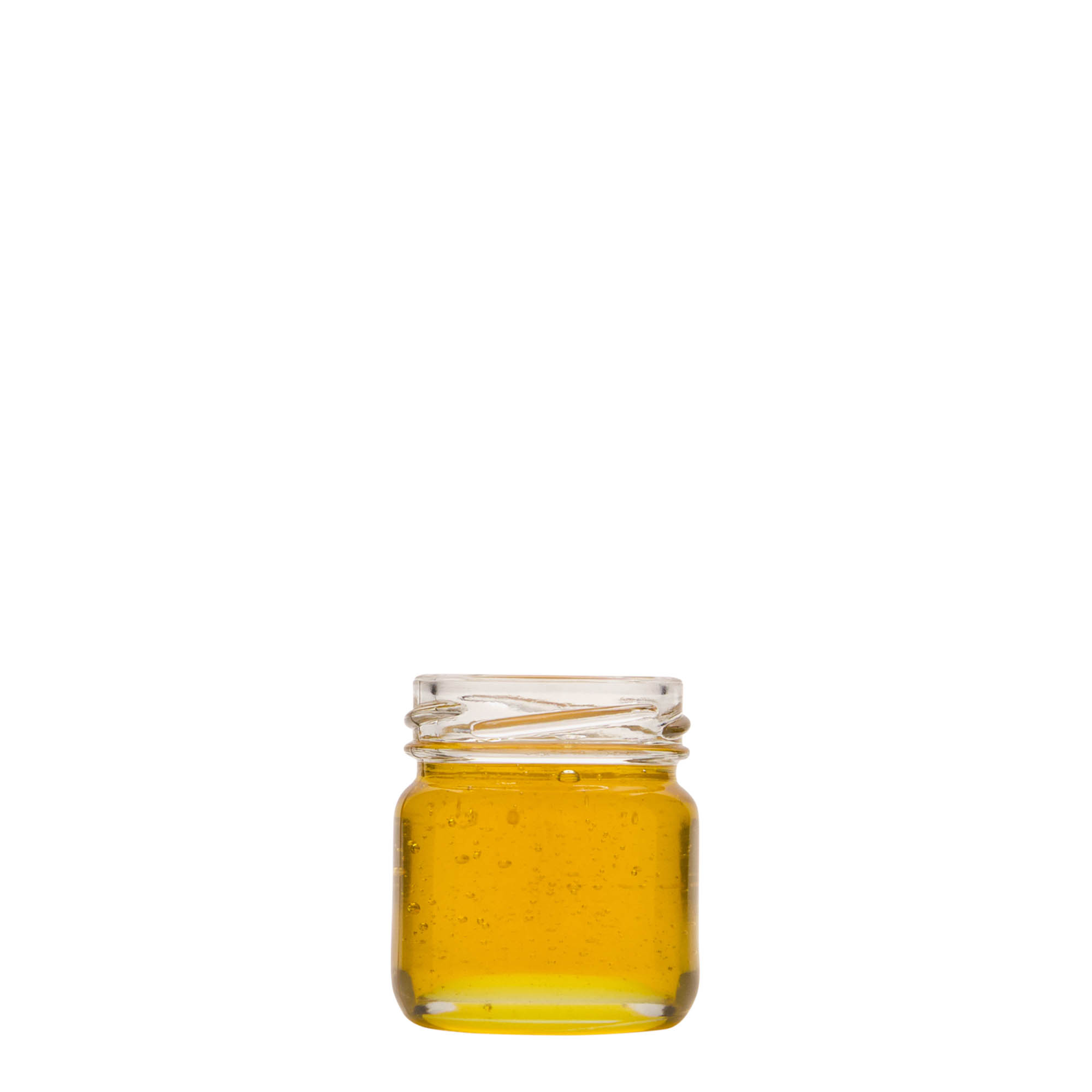40 ml apvalus stiklas, anga: Twist-Off (TO 43)