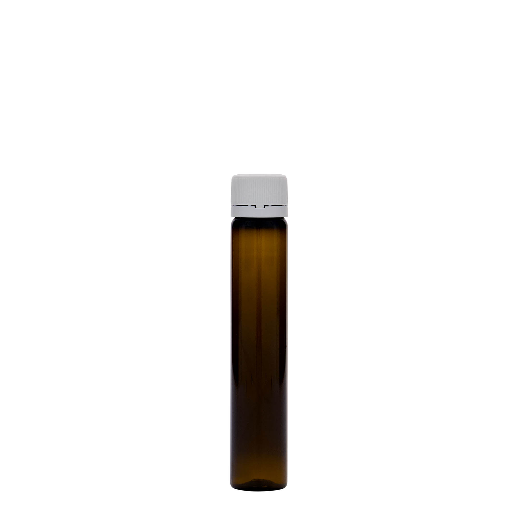 25 ml PET vamzdeliai, plastikas, rudi, anga: sraigtinis uždarymas 25 ml PET vamzdeliai, plastikas, rudi, anga: sraigtinis uždarymas