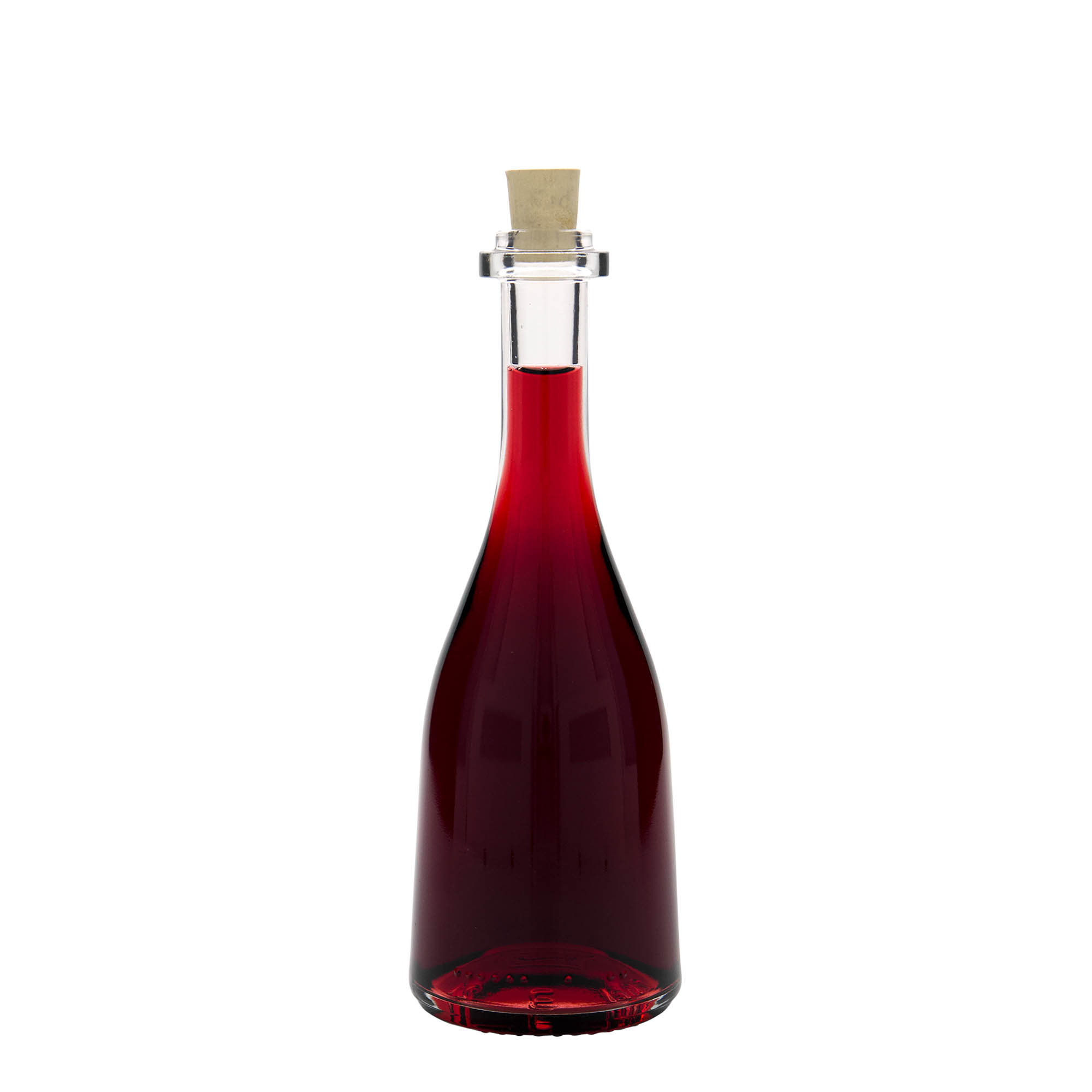 200 ml stiklinis butelis „Rustica“, kamštis