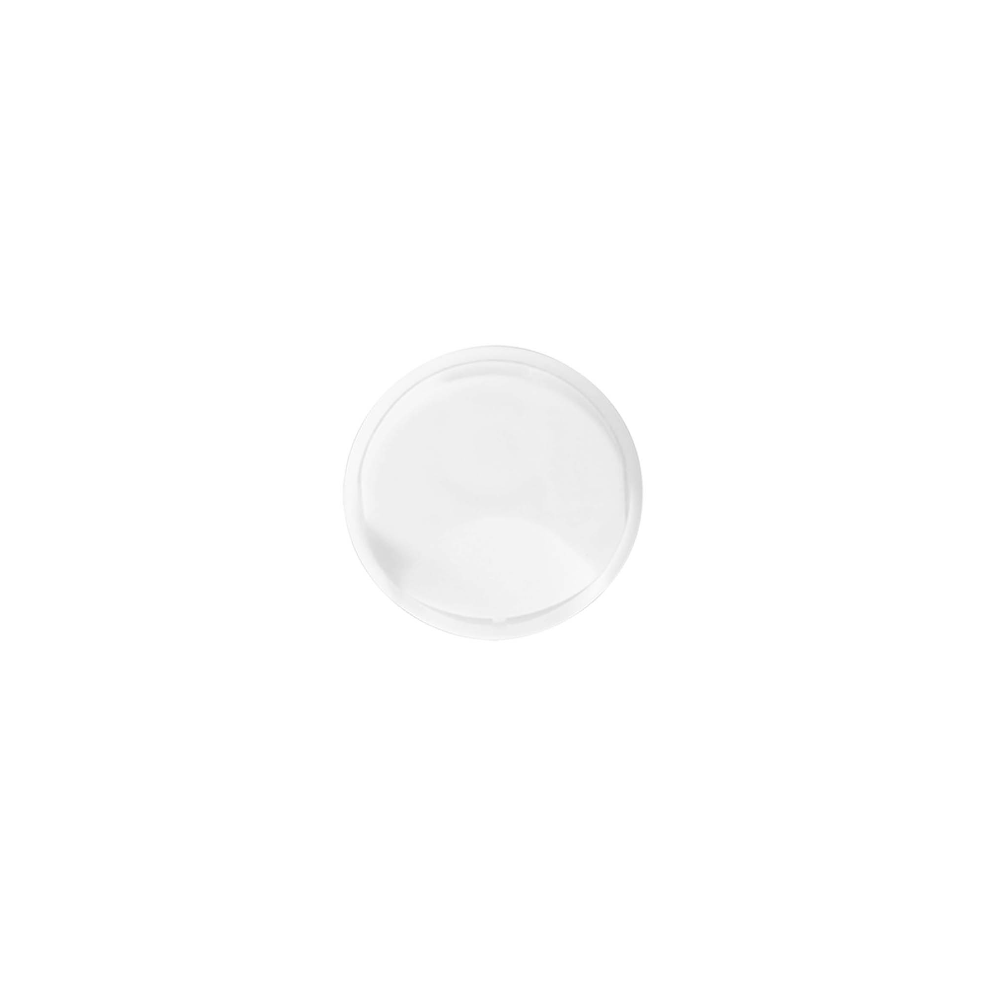 Varžtinis uždarymas Disc Top, PP plastikas, baltas, skersmuo: 24/410