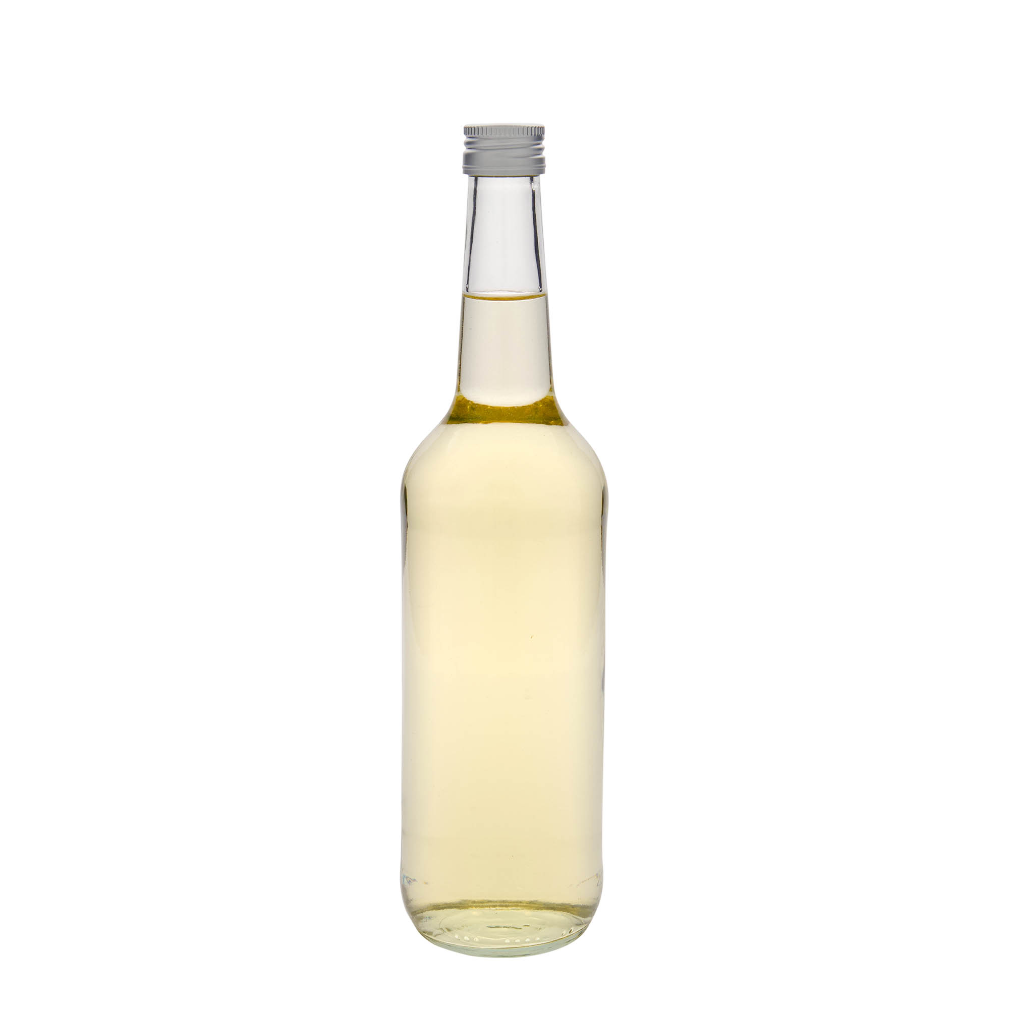 700 ml stiklinis butelis su tiesiu kakleliu, anga: PP 28 700 ml stiklinis butelis su tiesiu kakleliu, anga: PP 28