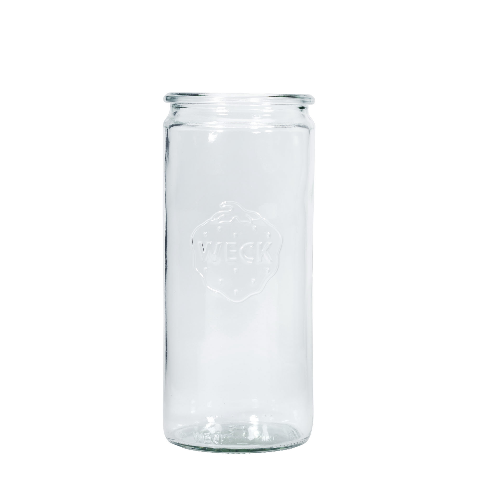 1.040 ml WECK cilindrinis stiklainis, burna: apvalus kraštas 1.040 ml WECK cilindrinis stiklainis, burna: apvalus kraštas