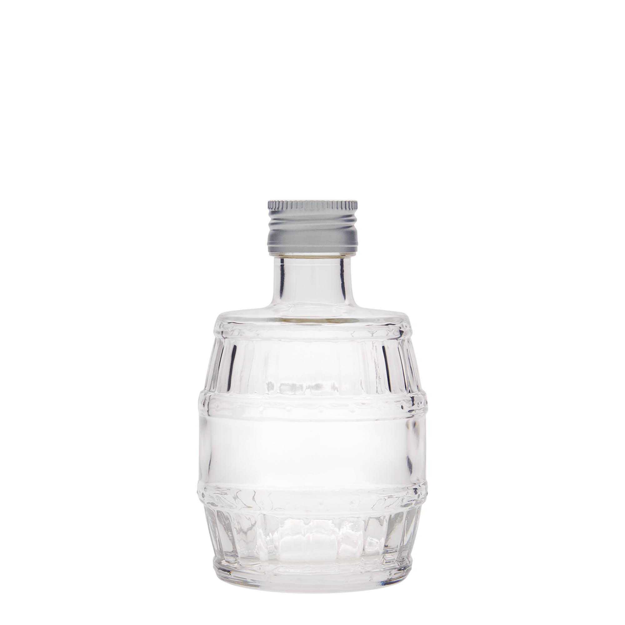 200 ml stiklinis butelis „Barrel“, burnos dydis: PP 28 200 ml stiklinis butelis „Barrel“, burnos dydis: PP 28