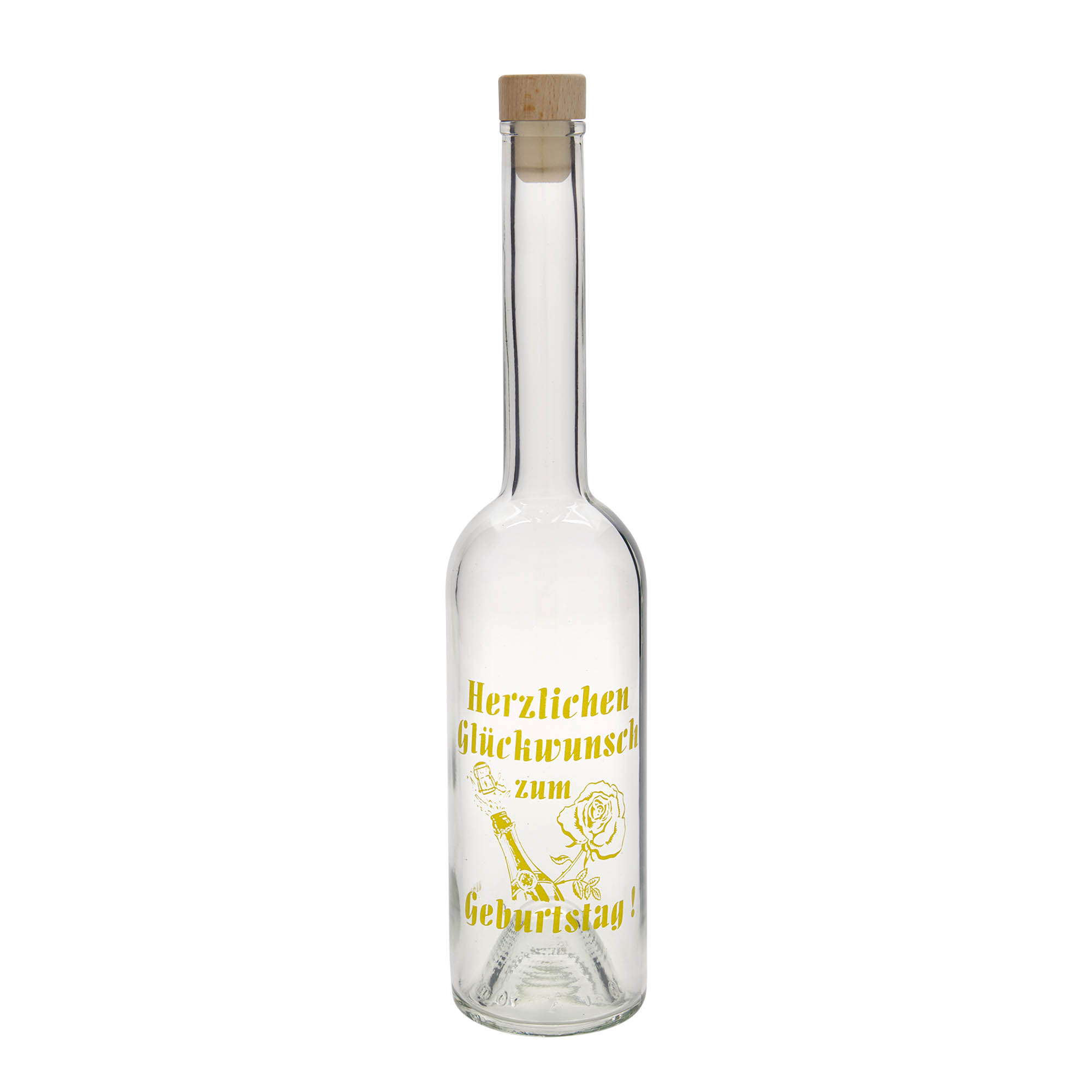 500 ml stiklinis butelis „Opera“, motyvas: obuolys, anga: kamštis 500 ml stiklinis butelis „Opera“, motyvas: obuolys, anga: kamštis