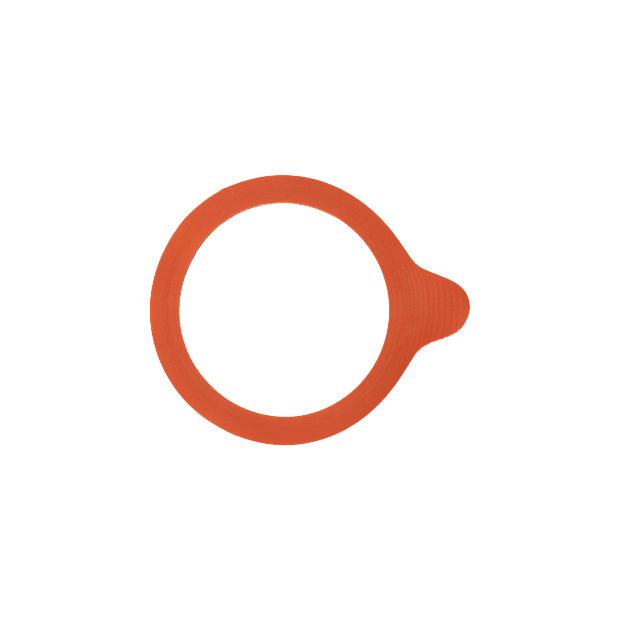 WECK konservavimo žiedas RR60 #, raudonas, anga: apvali briauna