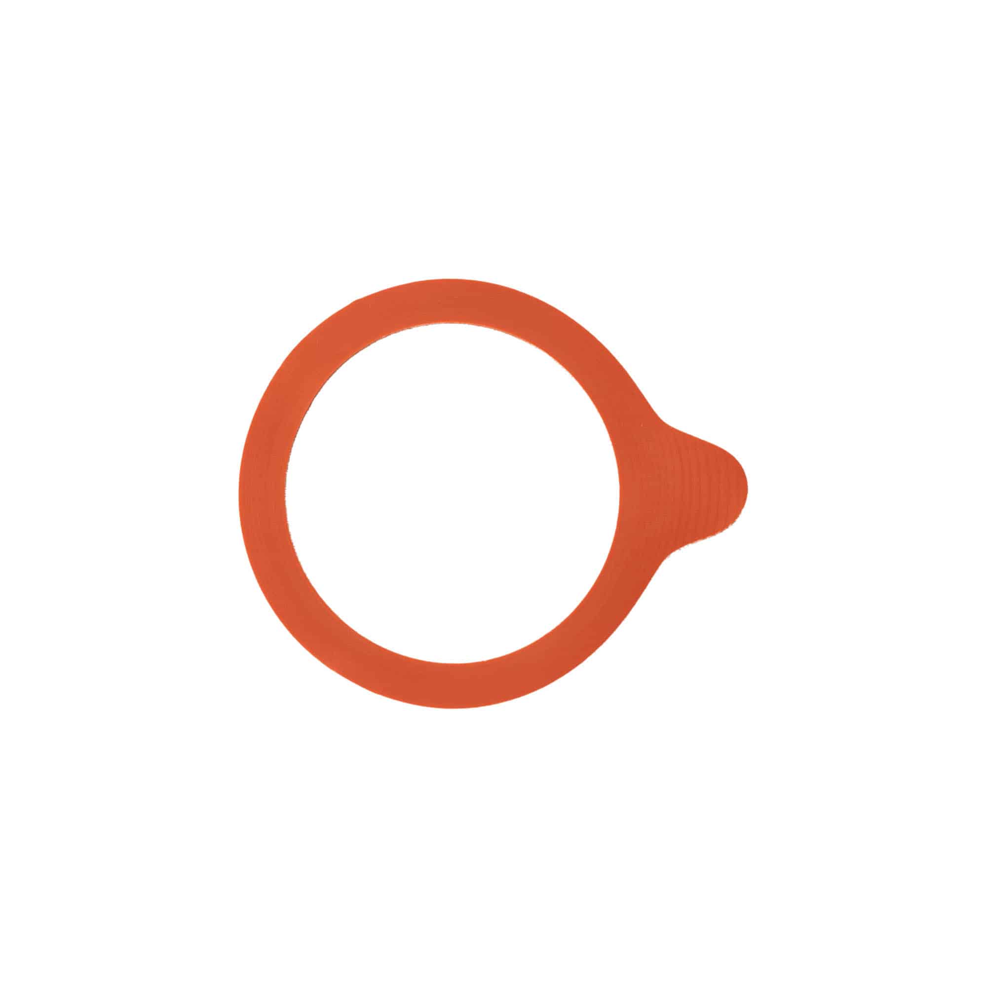 WECK konservavimo žiedas RR60 #, raudonas, anga: apvali briauna