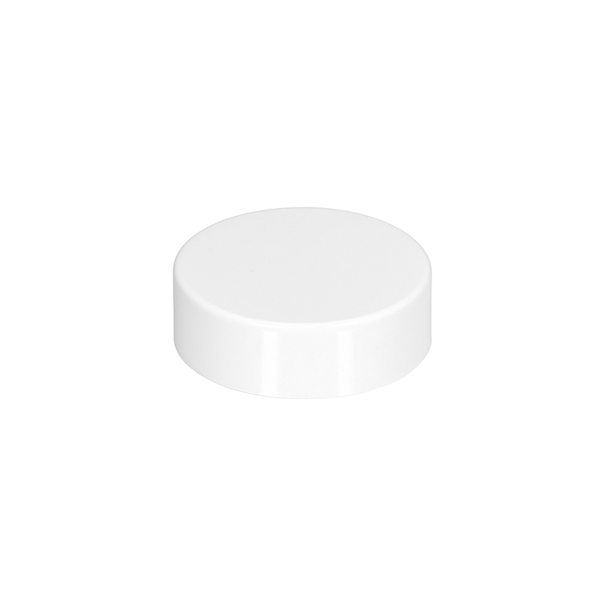 Varžtinis uždarymas 30 ml „Brown Line“, PP, baltas
