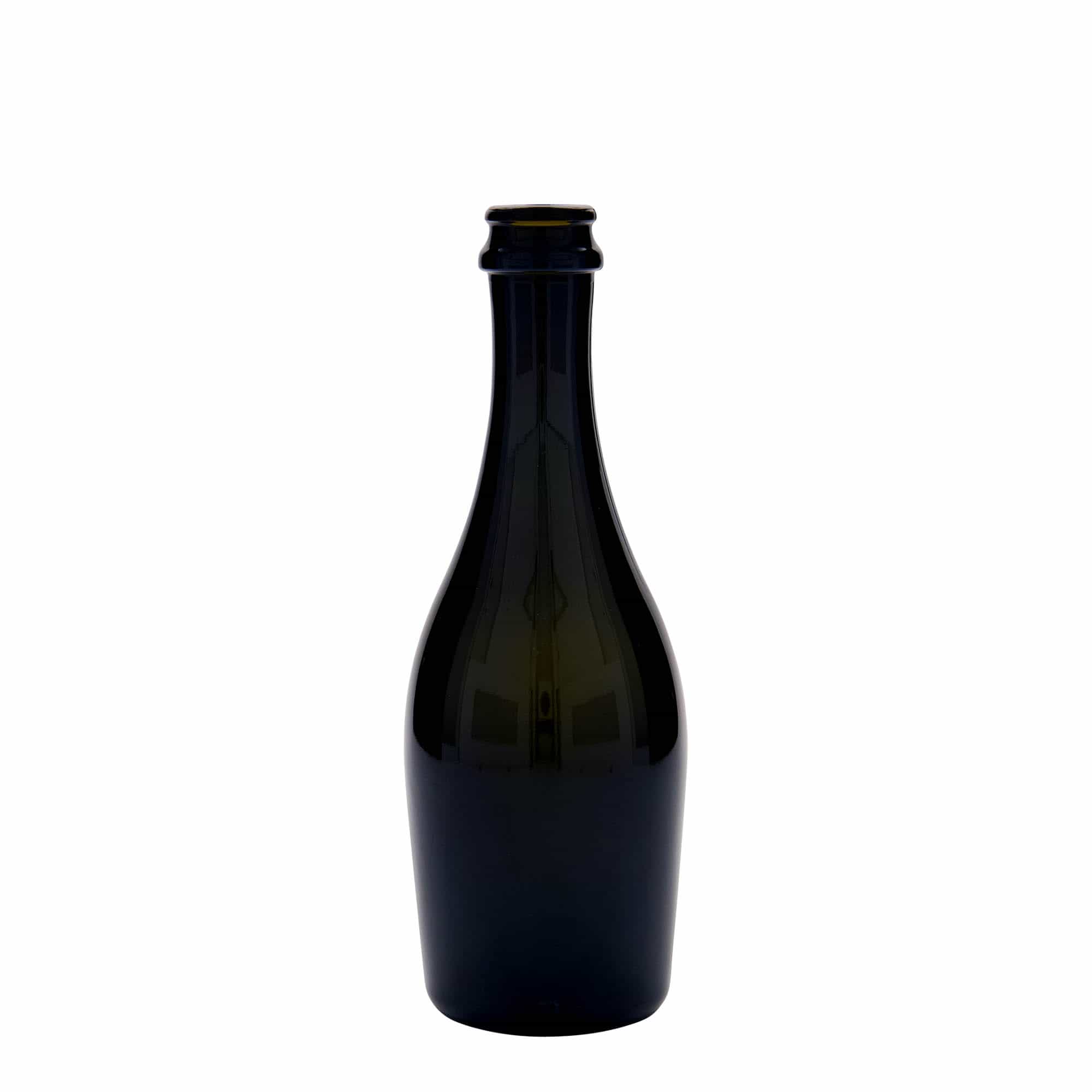 330 ml putojančio vyno butelis „Carmen“, stiklas, senovinė žalia, kamštis: kronkorkenas