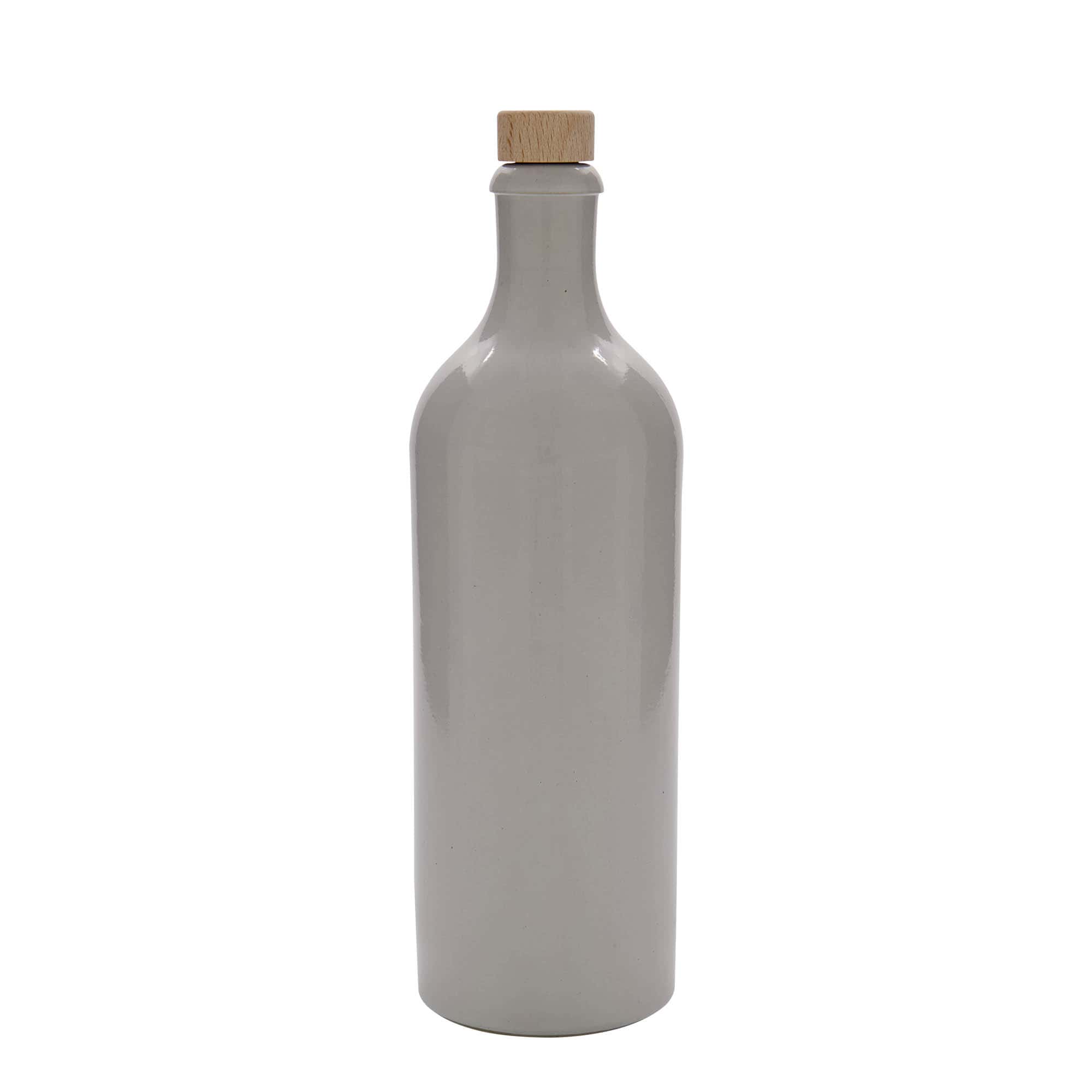 750 ml molinis ąsotis, keraminis, baltas, burna: kamštis 750 ml molinis ąsotis, keraminis, baltas, burna: kamštis