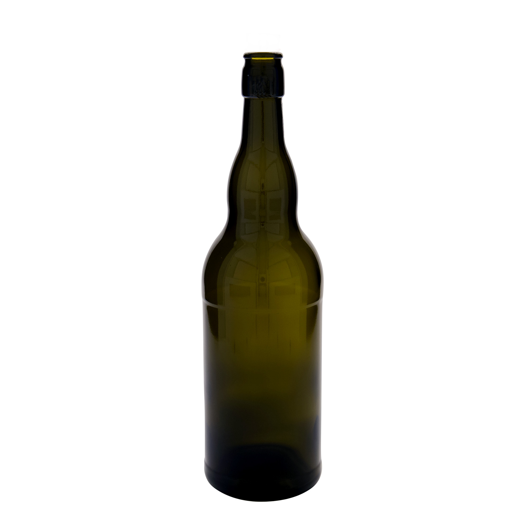 1.000 ml alaus butelis Belgija, stiklas, senovinė žalia, anga: užsegamas užraktas 1.000 ml alaus butelis Belgija, stiklas, senovinė žalia, anga: užsegamas užraktas