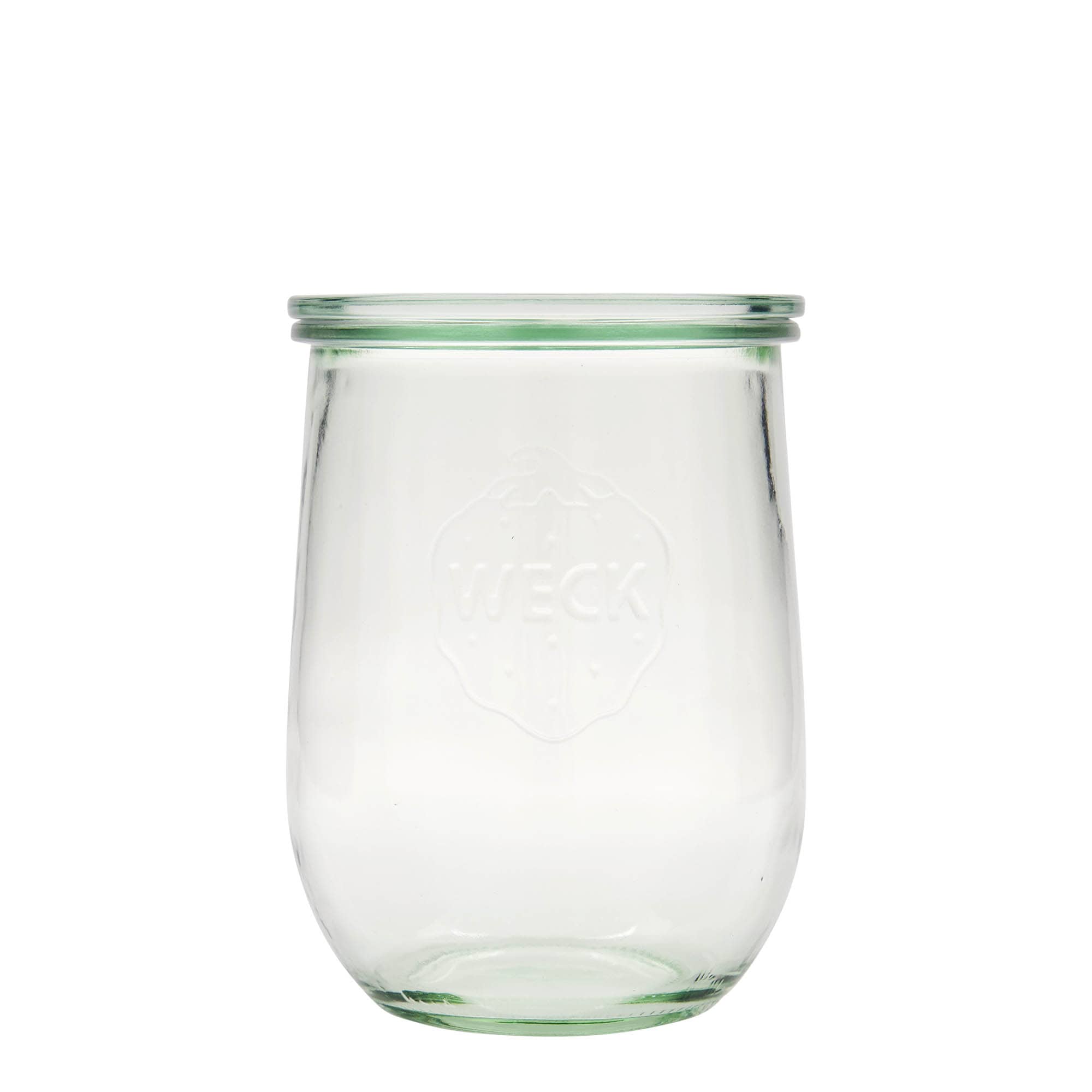 1.050 ml WECK-tulpės stiklainis #, burna: apvali kraštinė