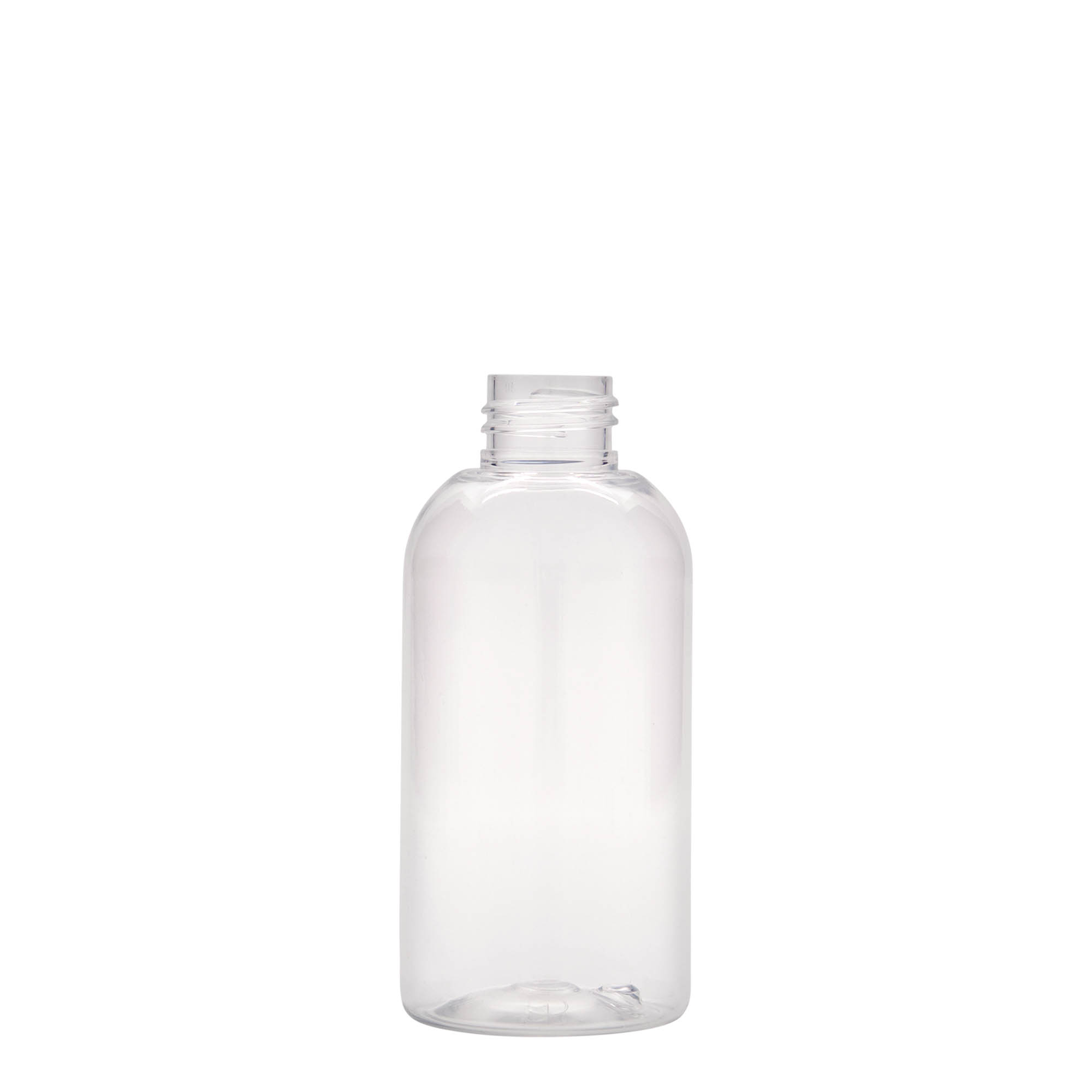 150 ml PET butelis „Boston“, plastikas, anga: 24/410 150 ml PET butelis „Boston“, plastikas, anga: 24/410