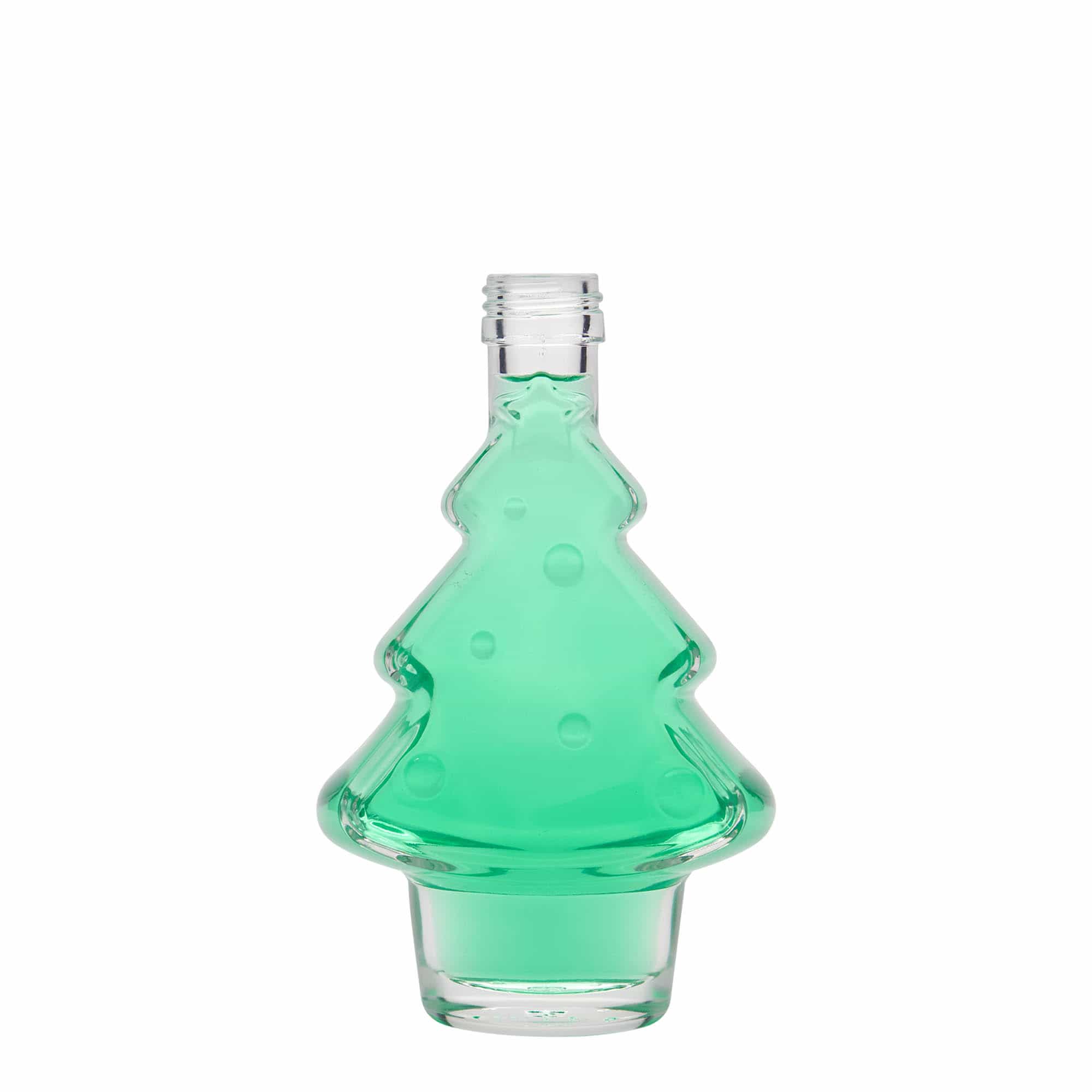 200 ml stiklinis buteliukas „Eglutė“, anga: PP 28