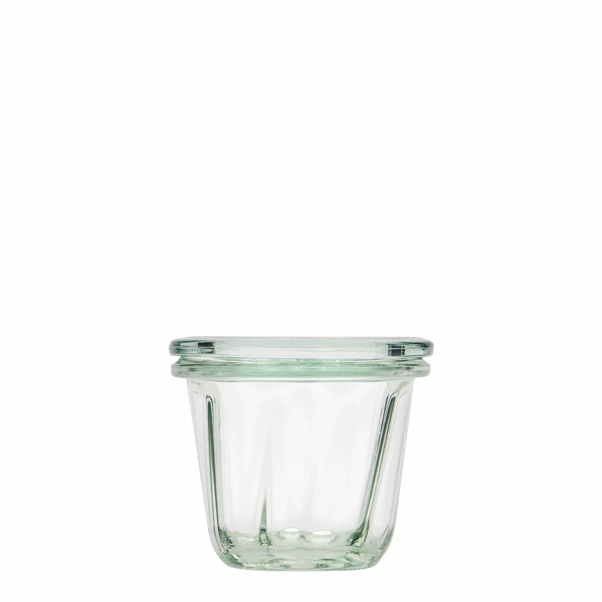 80 ml WECK Gugelhupf stiklainis, anga: apvalus kraštas