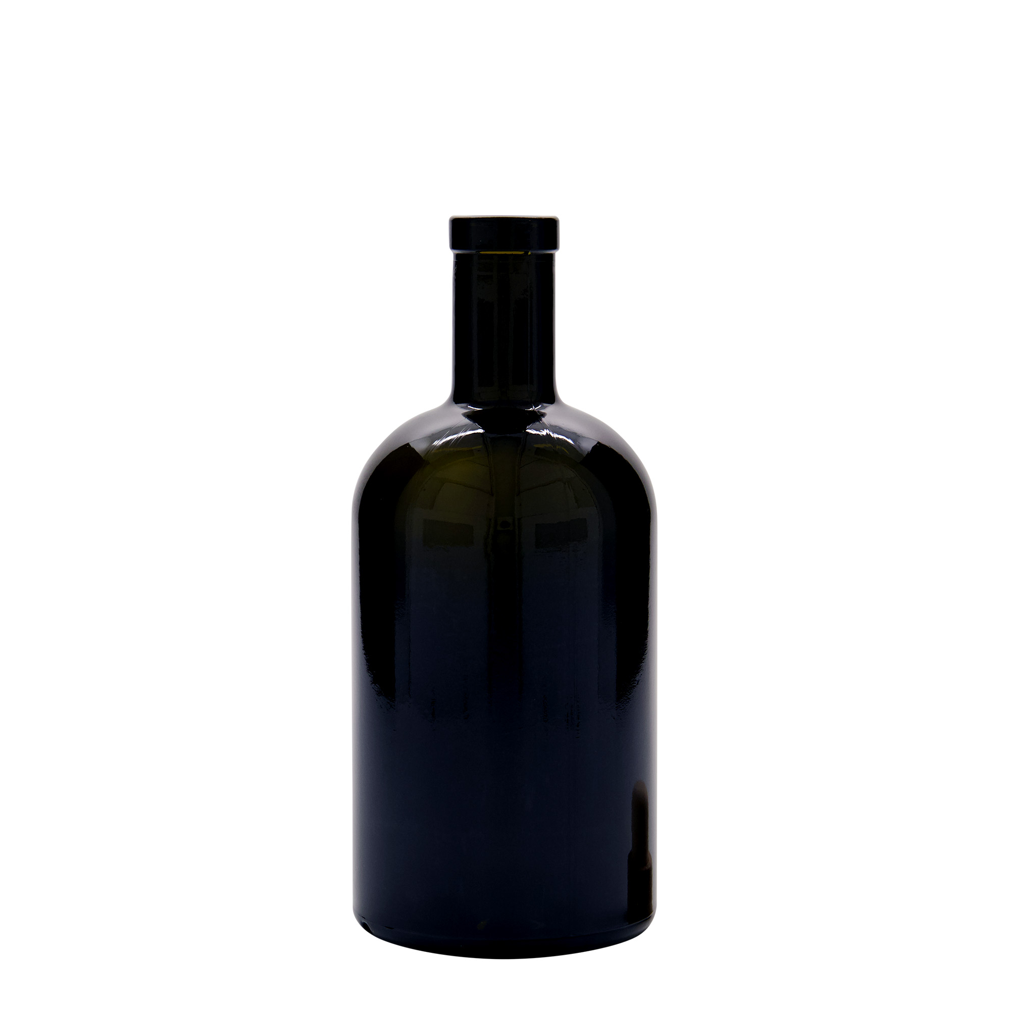 500 ml stiklinis butelis „Farmacia“, antikinės žalios spalvos, kamštis 500 ml stiklinis butelis „Farmacia“, antikinės žalios spalvos, kamštis