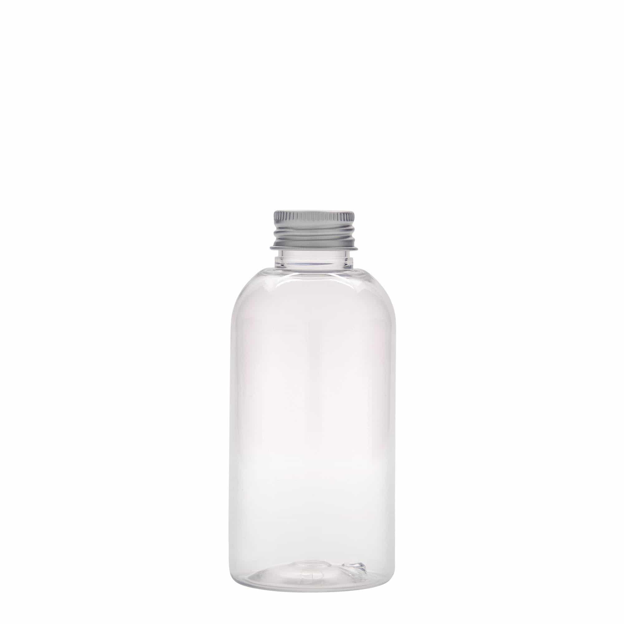 150 ml PET butelis „Boston“, plastikas, anga: 24/410