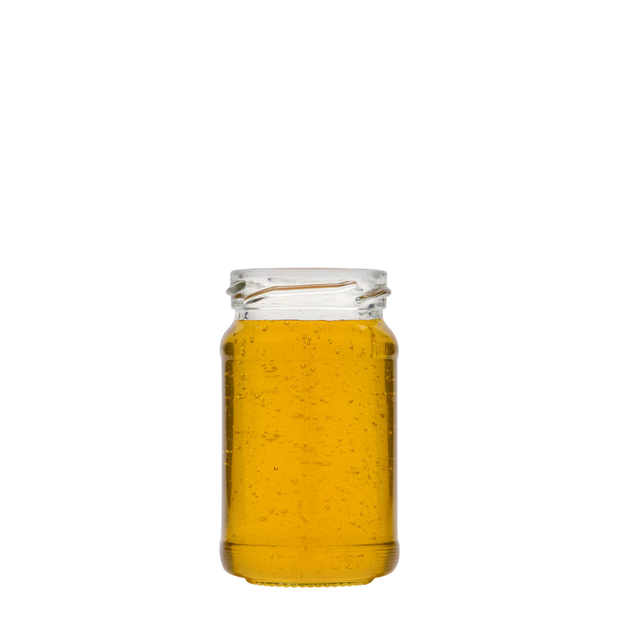 107 ml aukštas apvalus stiklas, anga: Twist-Off (TO 48)