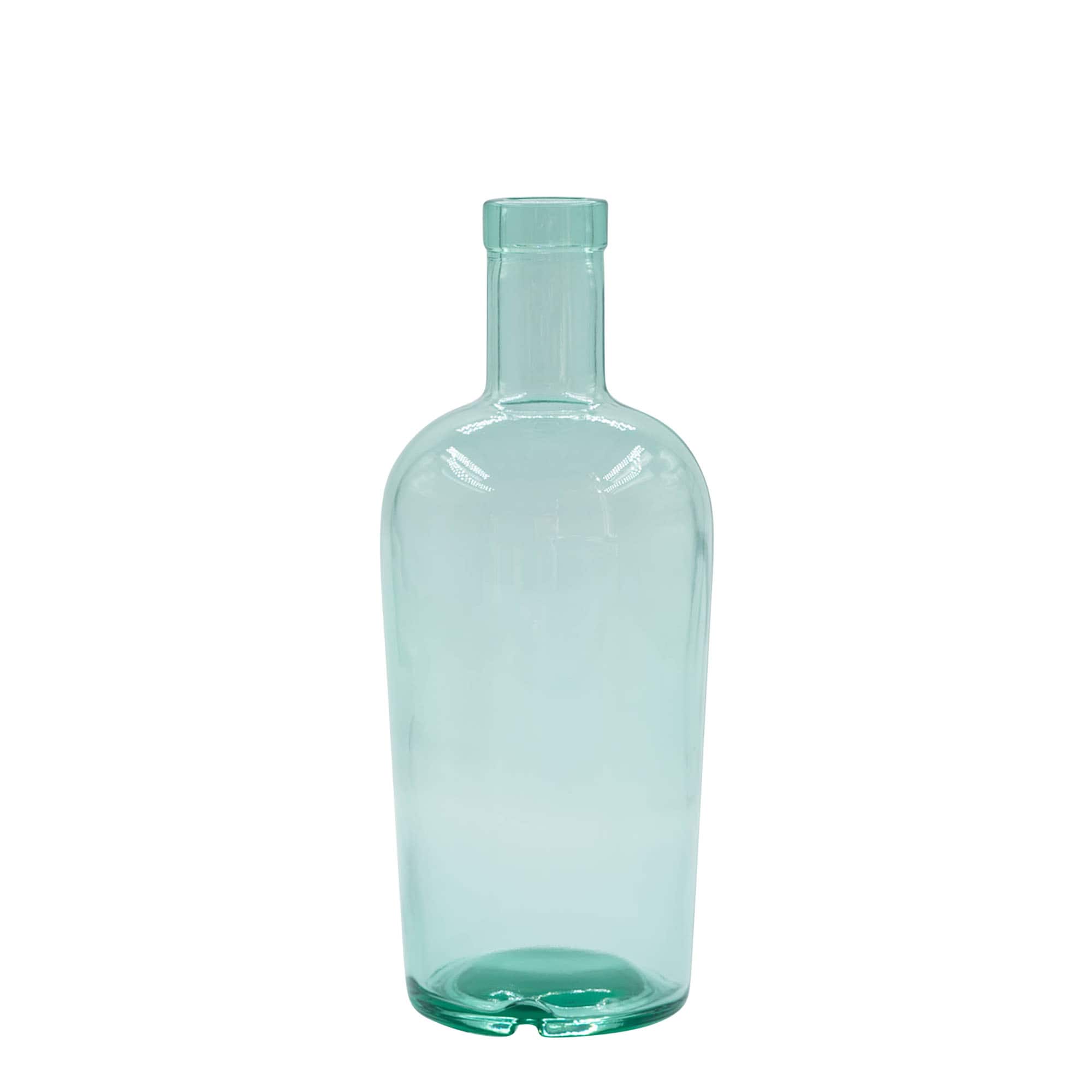 700 ml stiklinis butelis „Teo Light“, burna: kamštis