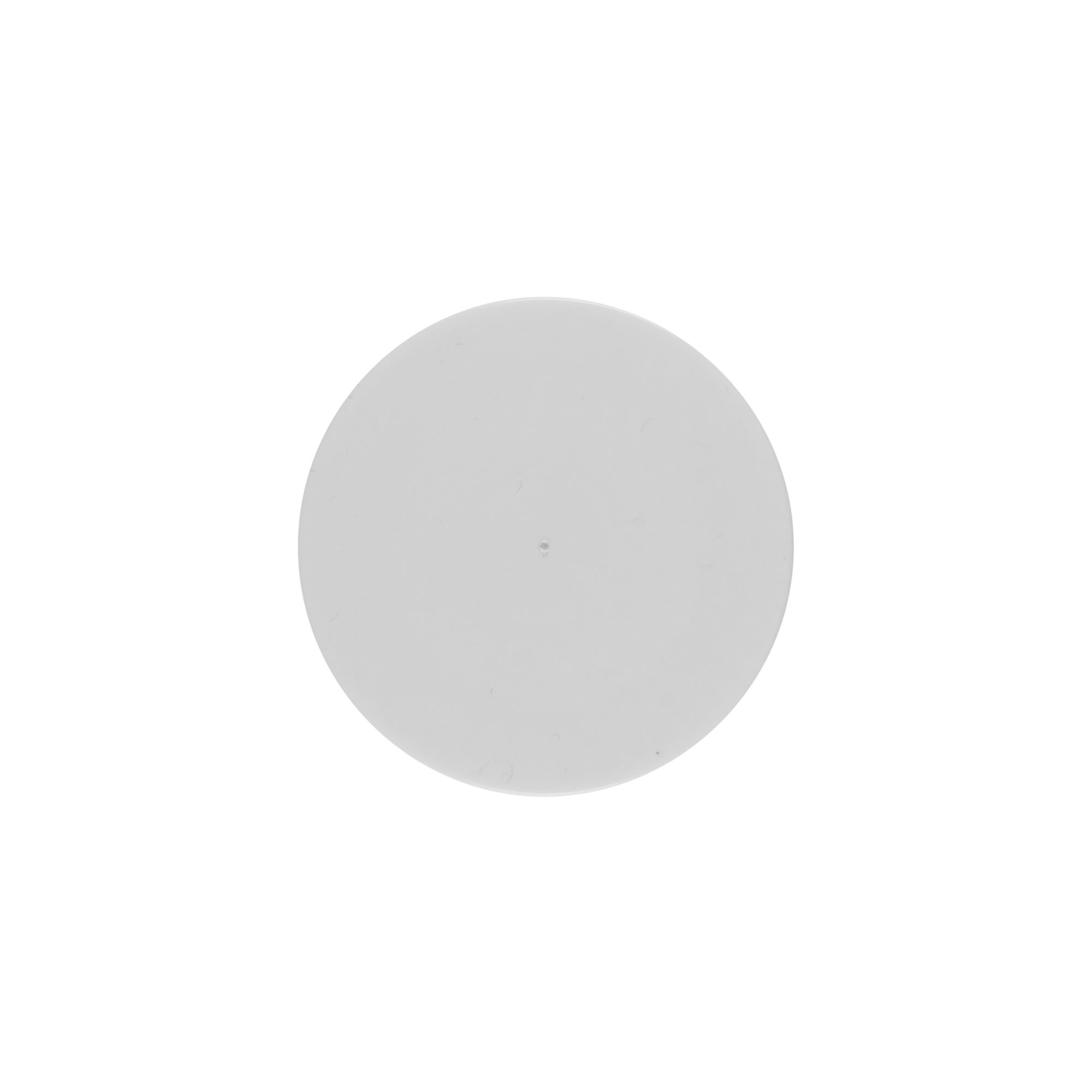 Uždengimo diskas 30 ml „Bianca“, PP plastikas, baltas Uždengimo diskas 30 ml „Bianca“, PP plastikas, baltas