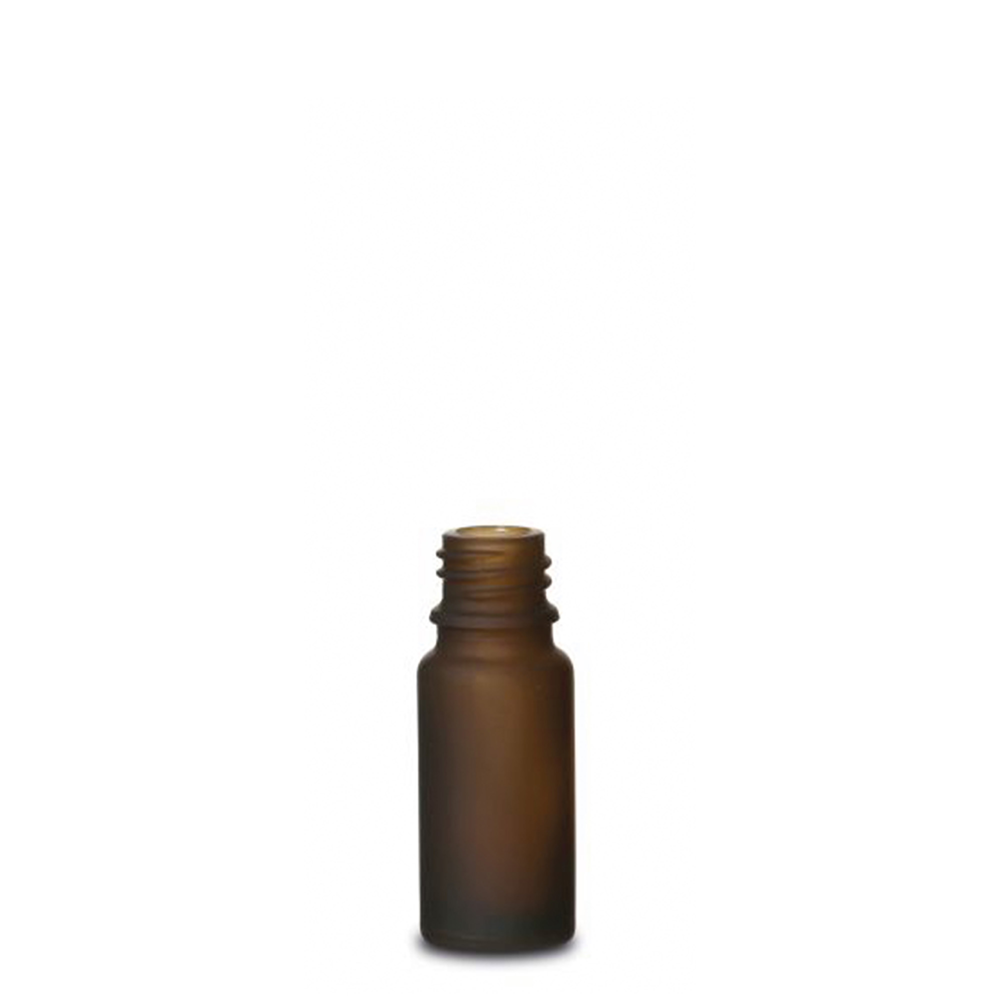 10 ml medicininis buteliukas, stiklas, rudas matinis, anga: DIN 18 10 ml medicininis buteliukas, stiklas, rudas matinis, anga: DIN 18