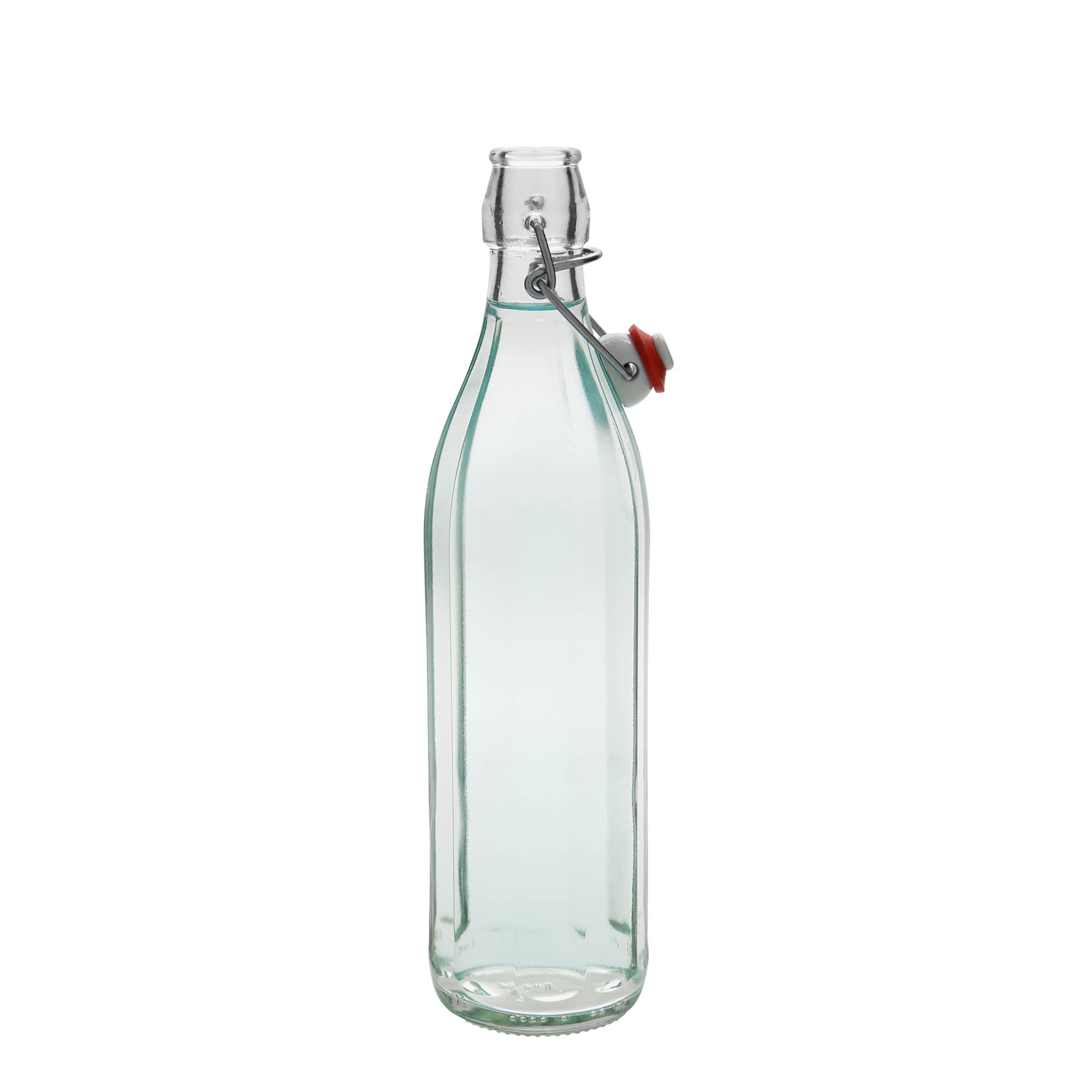 750 ml stiklinis butelis „Bravo“, dešimtkampis, anga: užsegamas užraktas 750 ml stiklinis butelis „Bravo“, dešimtkampis, anga: užsegamas užraktas