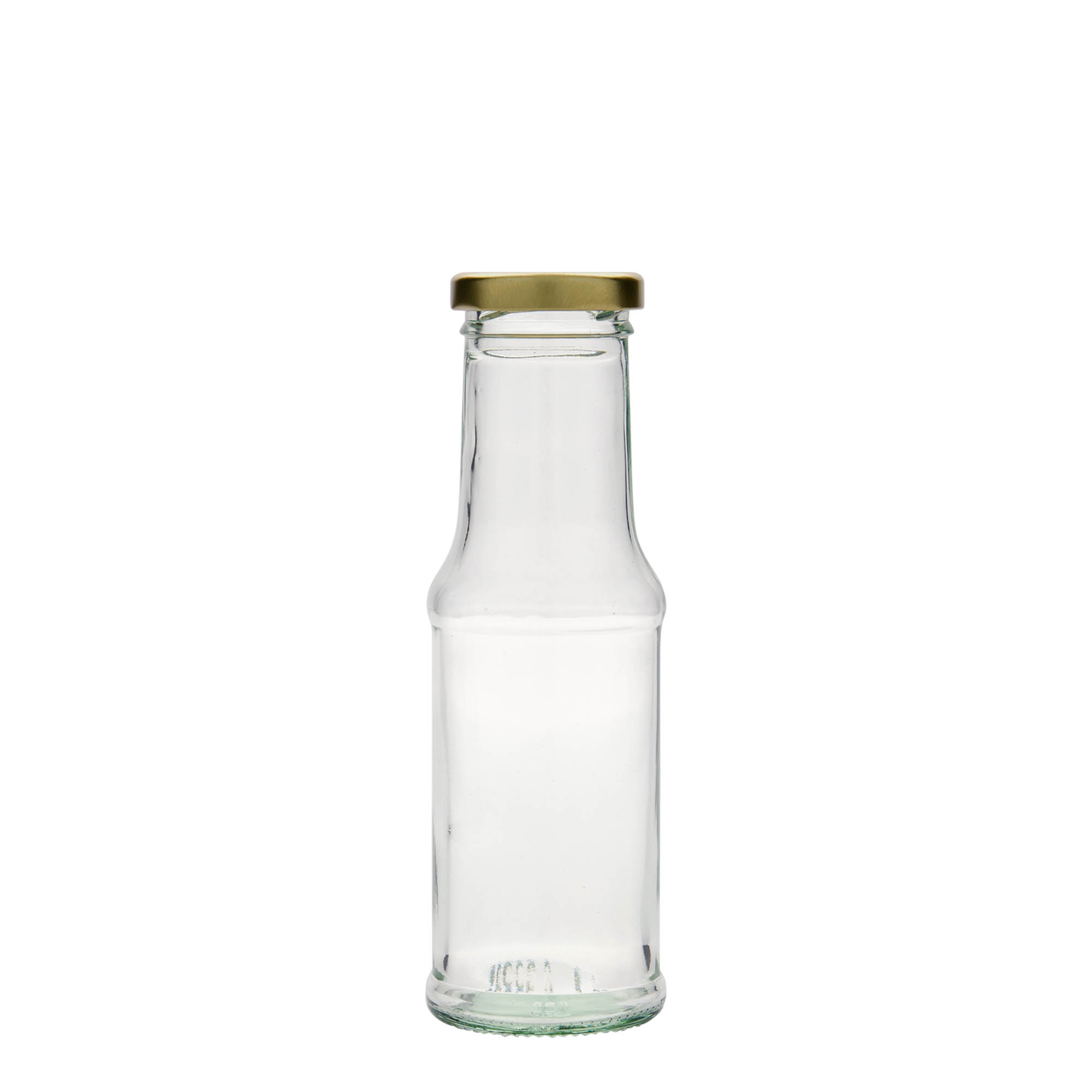 200 ml padažo butelis, stiklas, anga: sukama (TO 43) 200 ml padažo butelis, stiklas, anga: sukama (TO 43)
