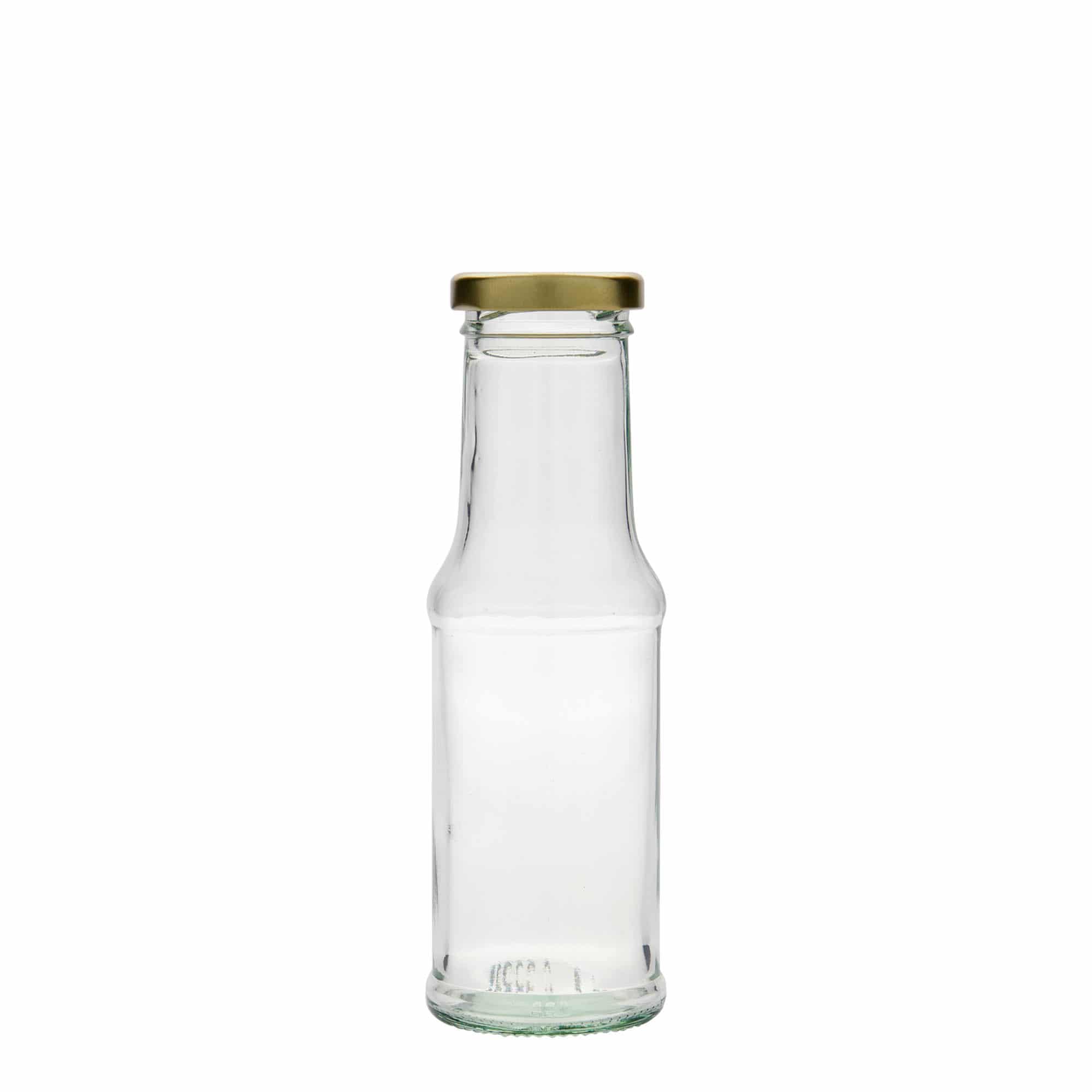 200 ml padažo butelis, stiklas, anga: sukama (TO 43)