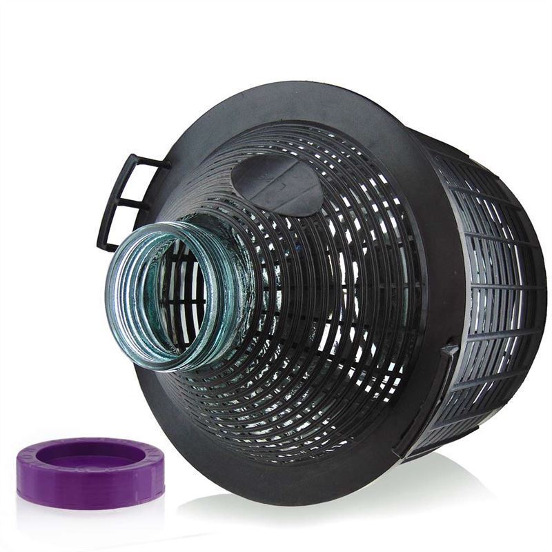 25 l balioninė butelis plačiu kaklu, stiklas, anga: sraigtinis uždarymas 25 l balioninė butelis plačiu kaklu, stiklas, anga: sraigtinis uždarymas