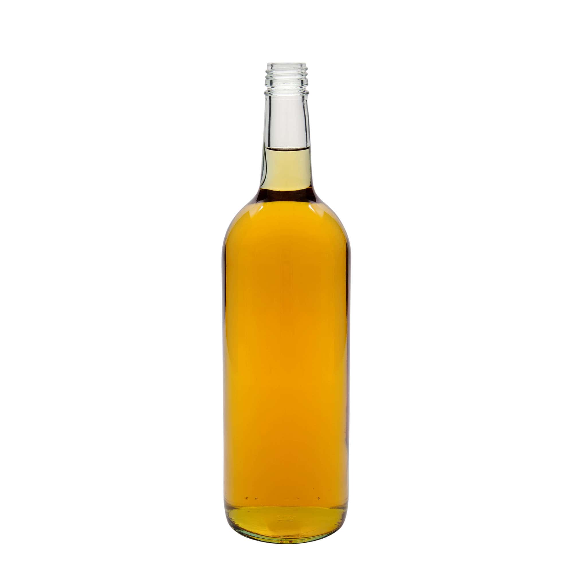 1.000 ml universali buteliukas, stiklas, anga: PP 28