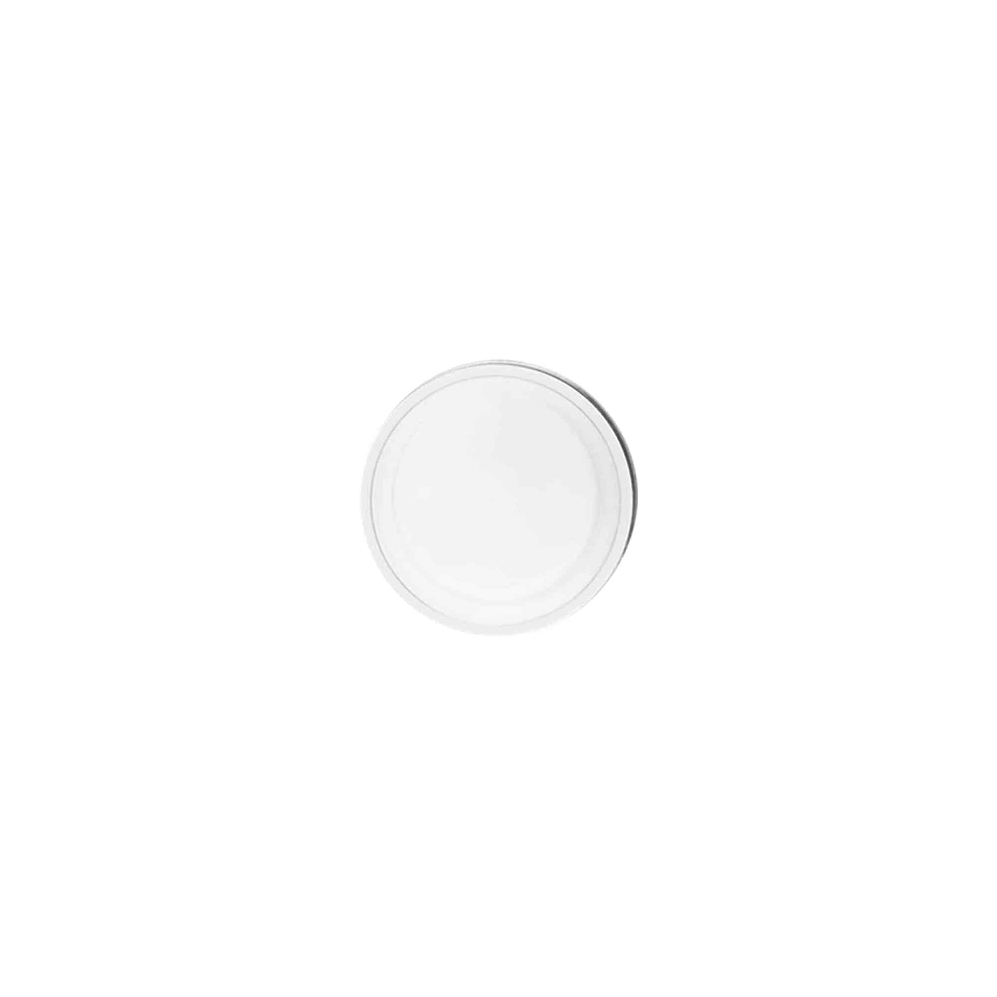 Airless dozatoriaus siurblio galvutė „Nano“, PP plastikas, balta