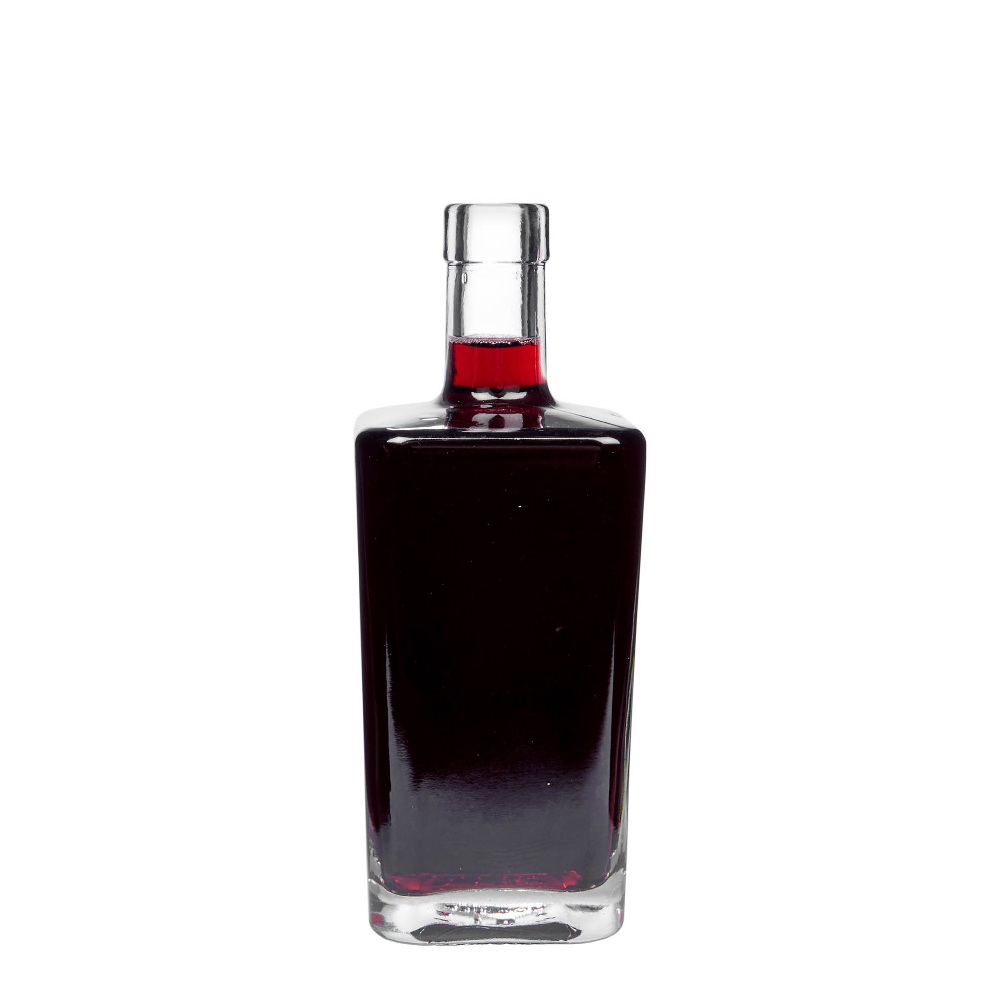 500 ml stiklinis butelis „Noel“, kvadratinis, anga: kamštis 500 ml stiklinis butelis „Noel“, kvadratinis, anga: kamštis