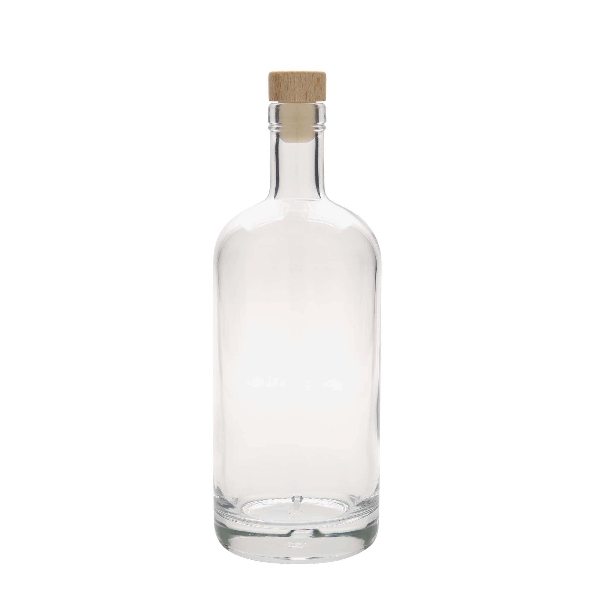 700 ml stiklinis butelis „Linea Uno“, anga: kamštis